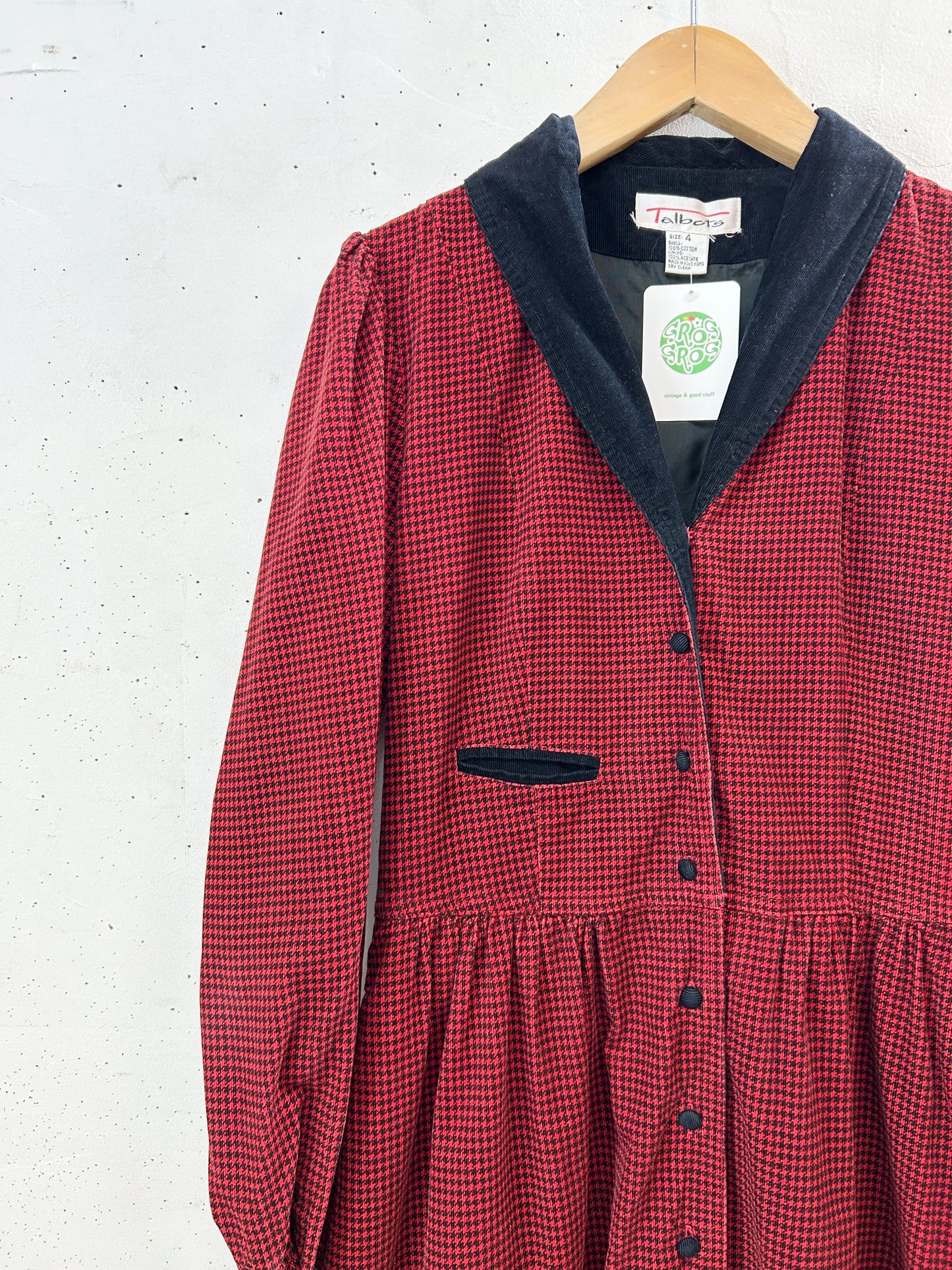 Vintage Corduroy Dress [J30409]