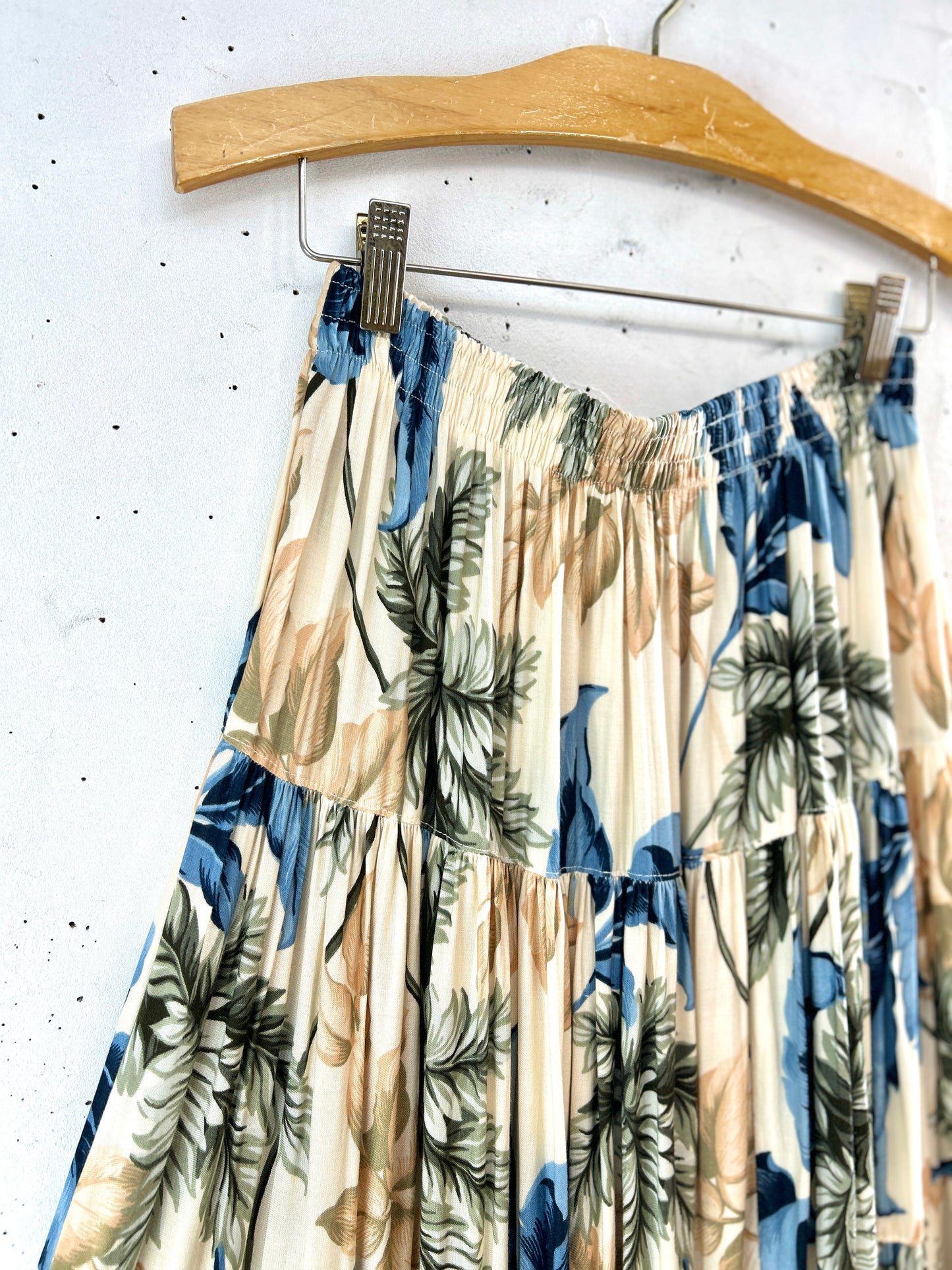 Vintage Tiered Skirt MADE IN GUATEMALA [B31531]