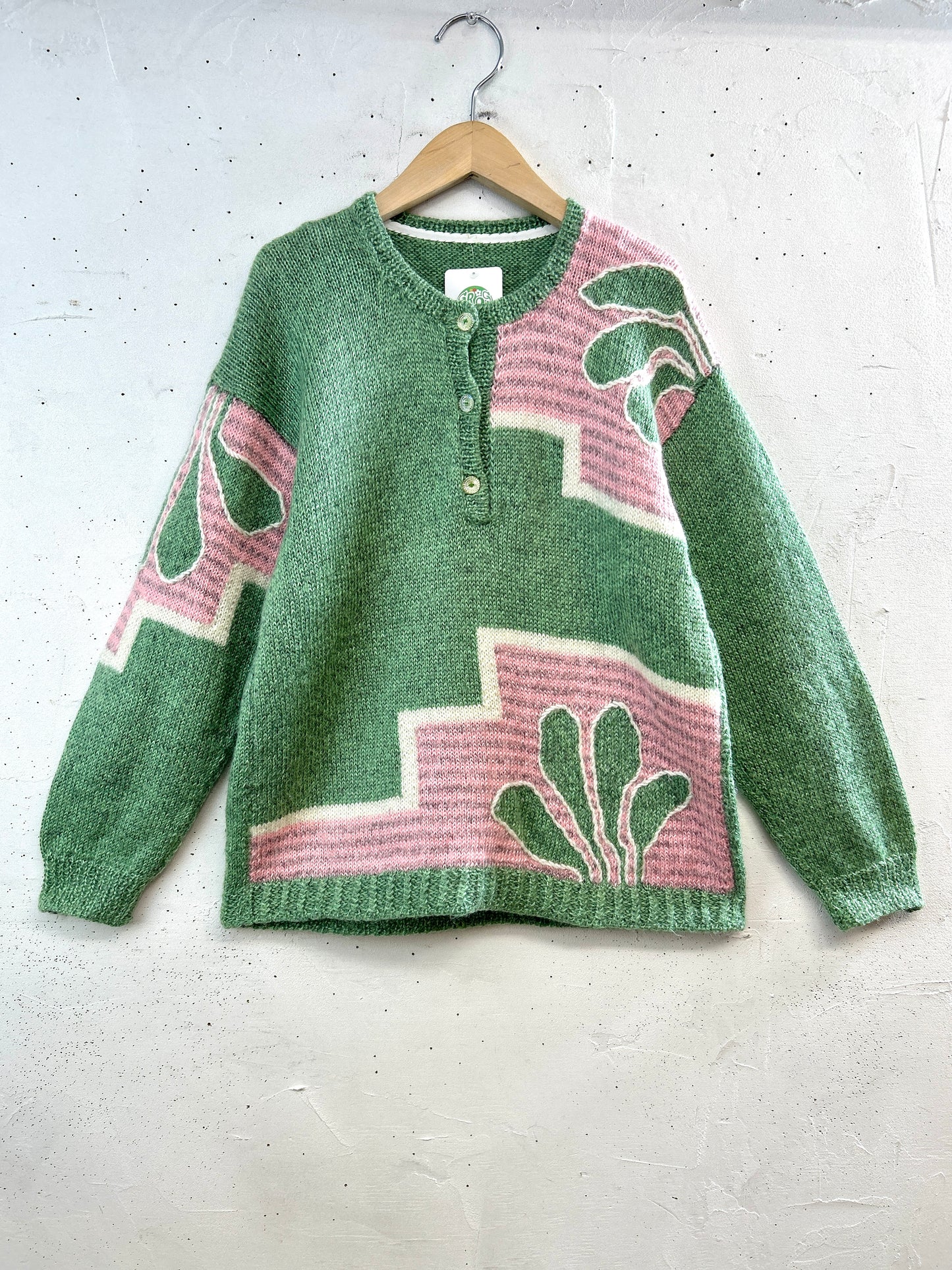 Vintage Knit Sweater [A31435]