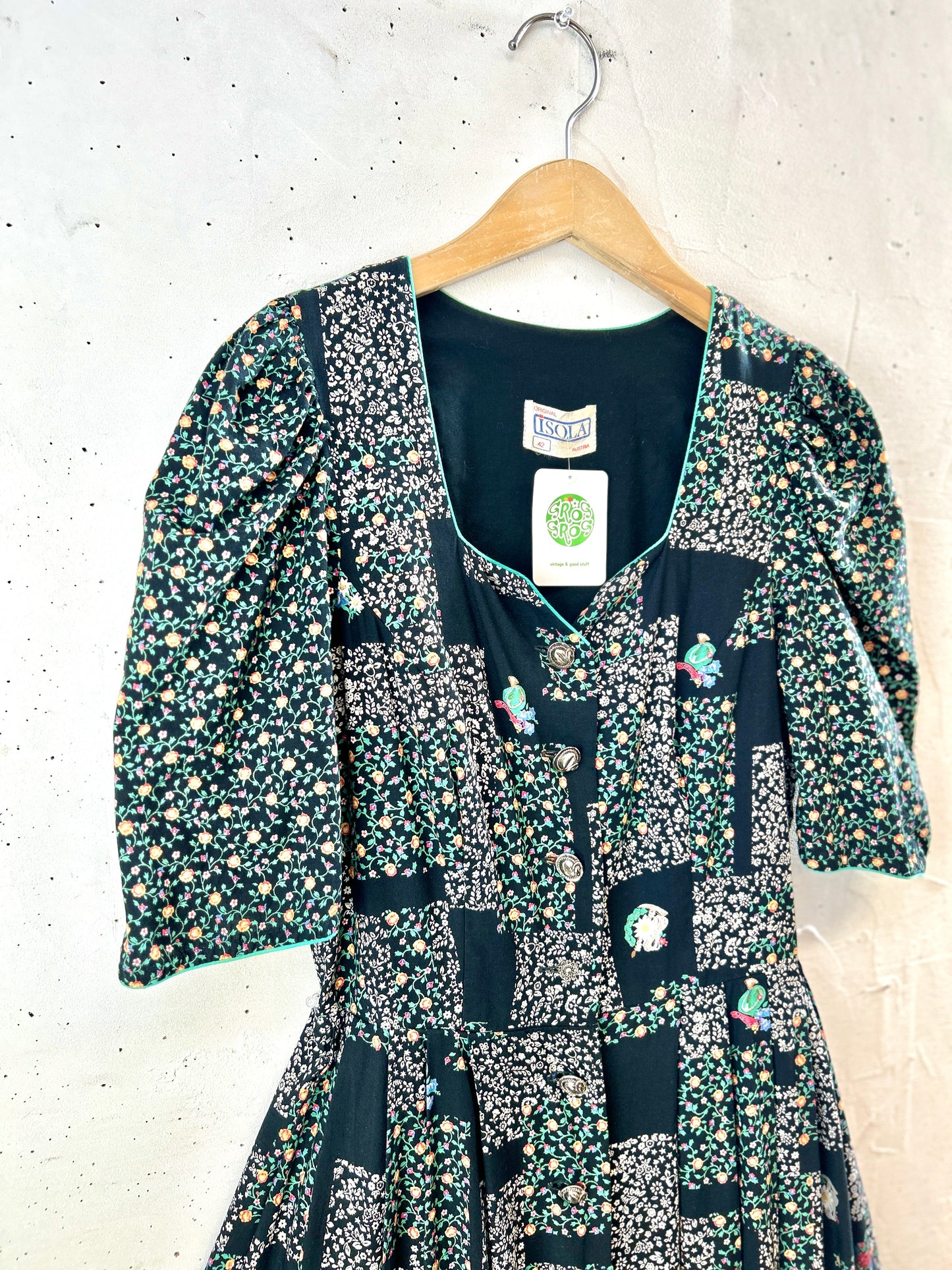 Vintage Tyrol Dress MADE IN AUSTRIA [H30928]