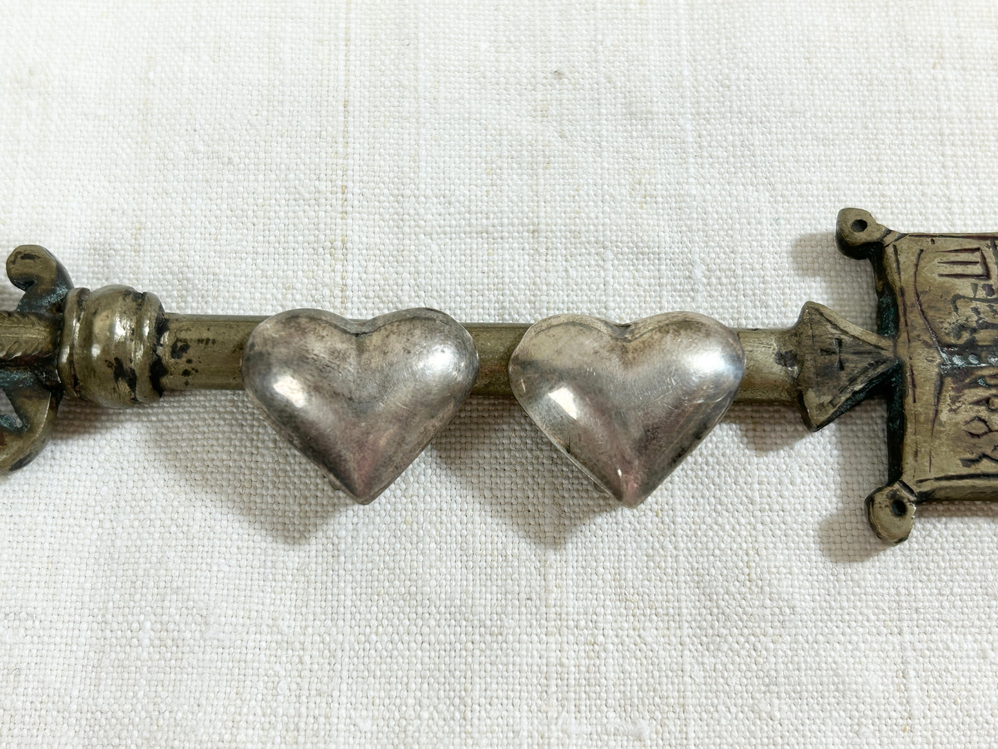 Vintage 925 Silver Heart Earrings (S) MADE IN MEXICO [I30262］