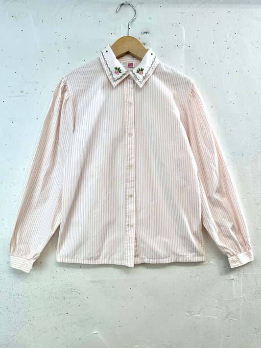 Vintage Stripe Blouse [B31592]