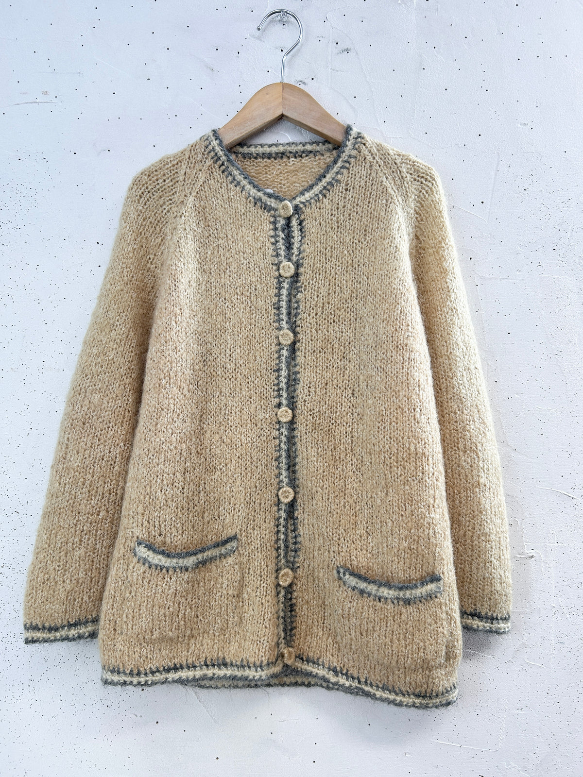 Vintage Knit Cardigan [J34161]