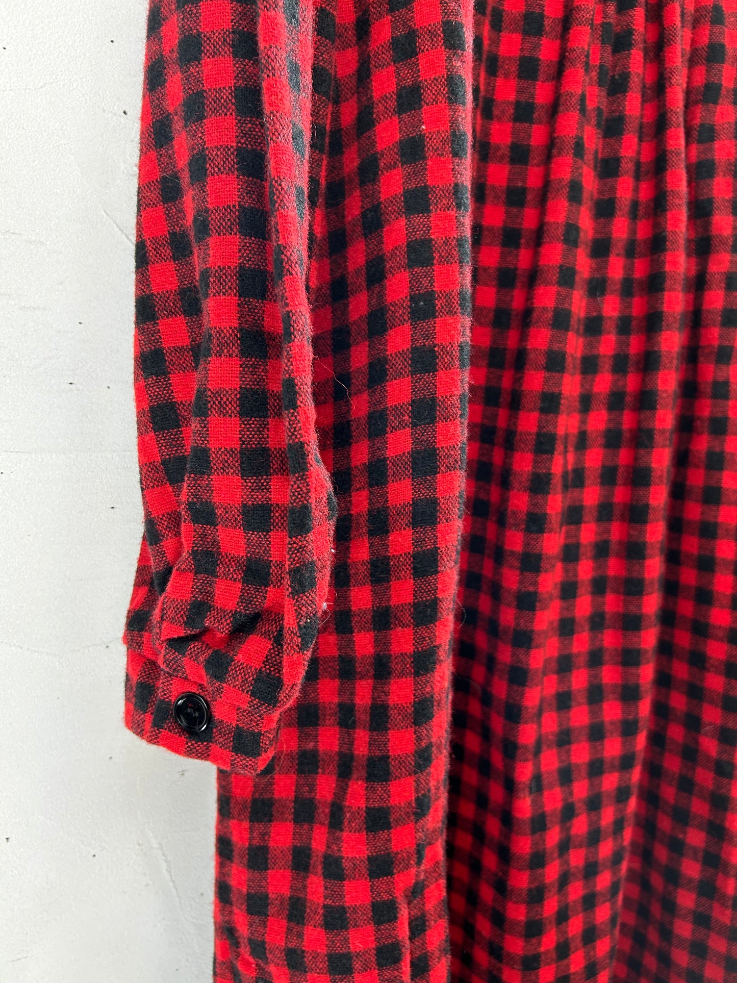 Vintage Plaid Dress [L29217]