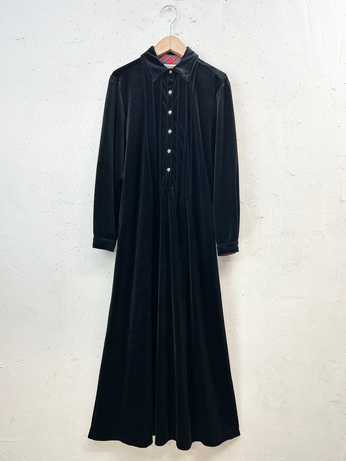 Vintage Velours Dress 〜MADE IN USA〜 [I34012]