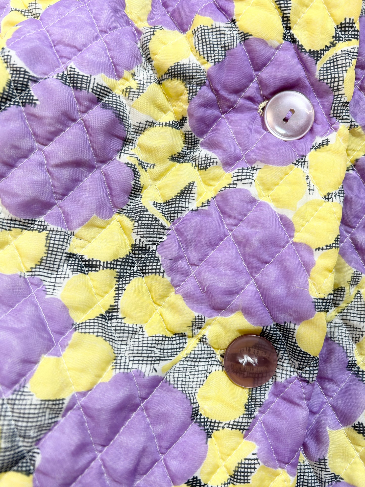 ’60s Vintage Quilting Gown [I30304]