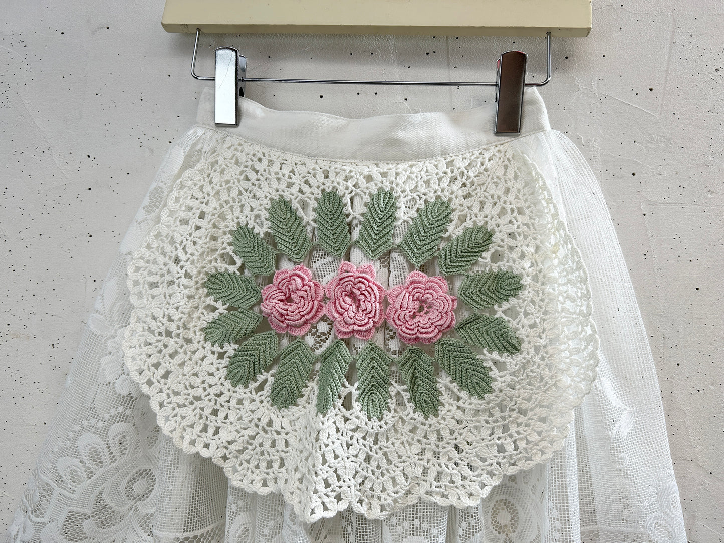 Vintage Apron 〜Funny dot CRAZY〜 [H33439]