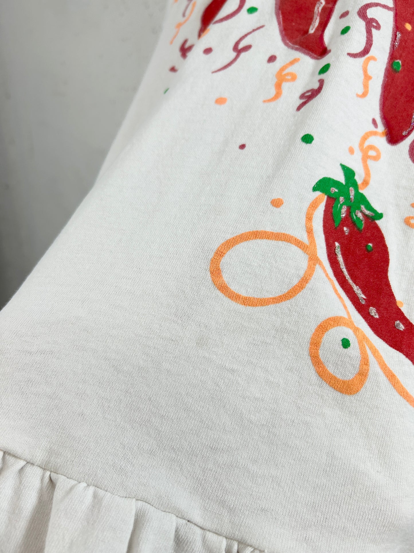 Vintage T Shirt 〜Funny dot CRAZY〜 [F32597]