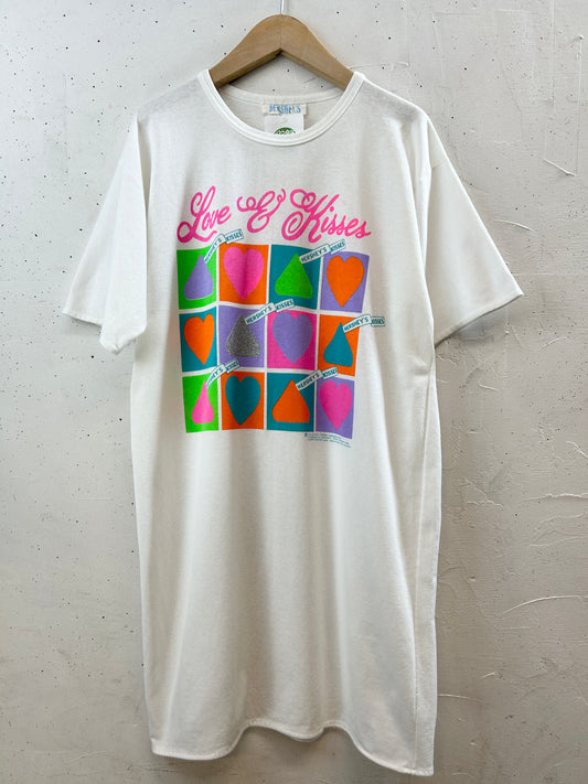 Vintage T SHIRT ’90s HERSHEY’S [H30834]