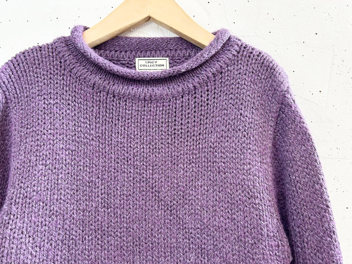 Vintage Knit Sweater [J32449]