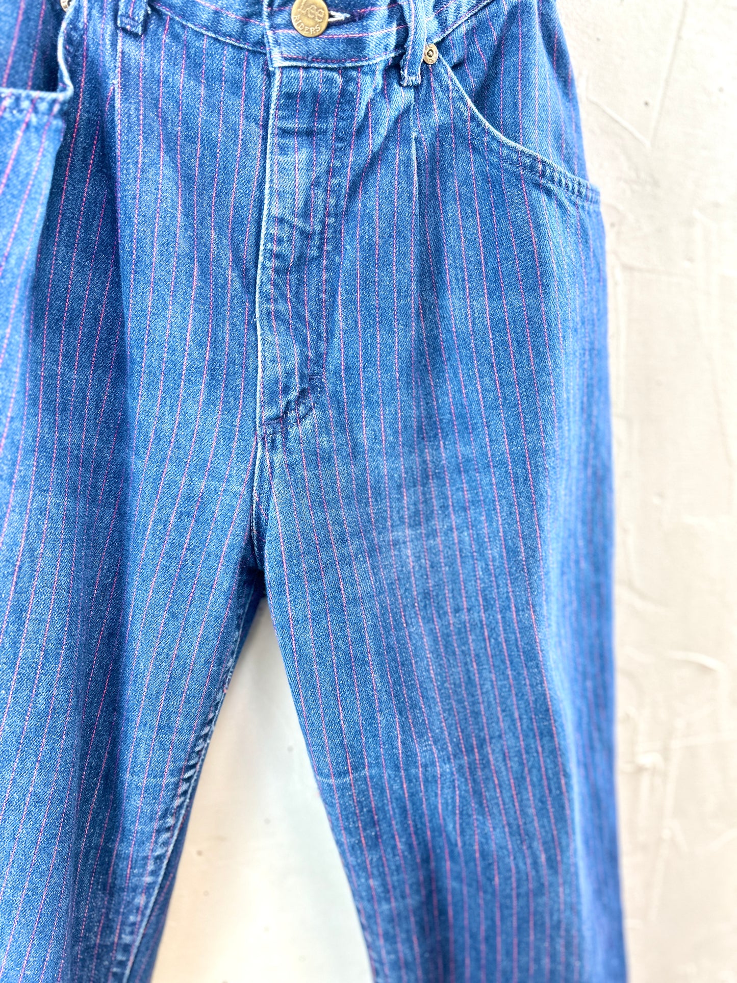 Vintage Denim Stripe Pants 〜Lee〜 MADE IN USA [K30740]