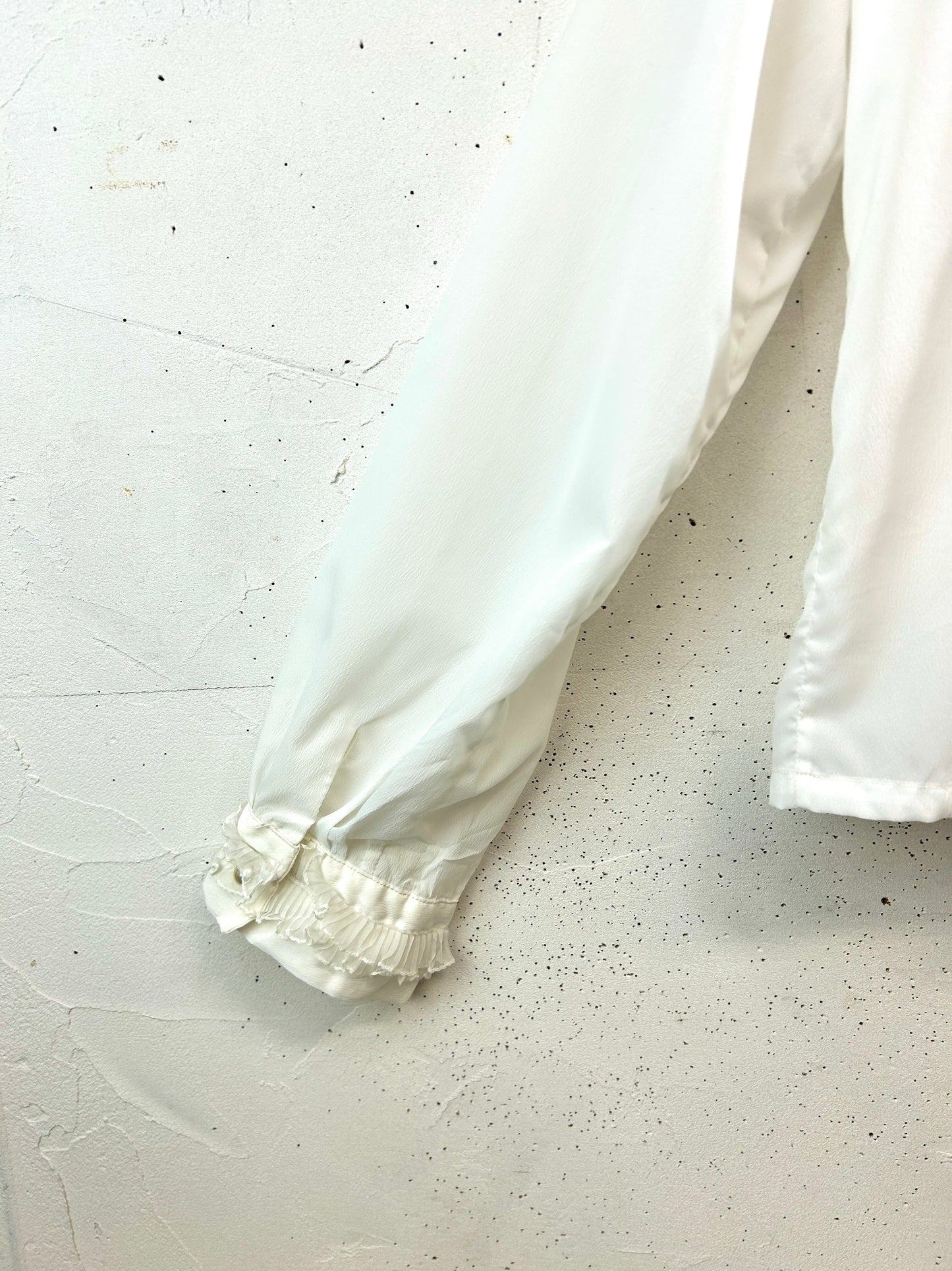 60s Vintage Frill Blouse [A31547]