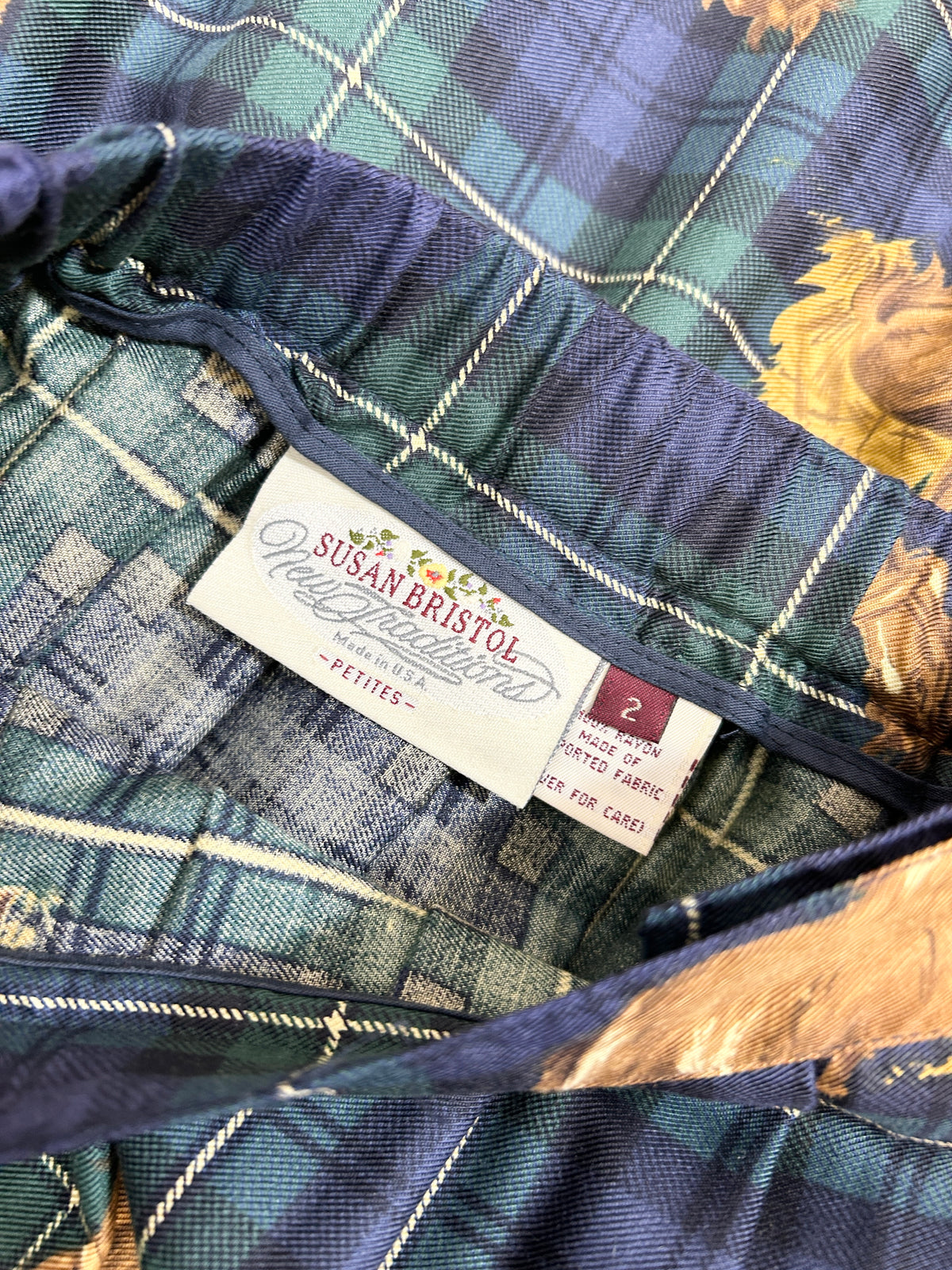 Vintage Pleated Skirt 〜Susan Bristol〜 [J34283]