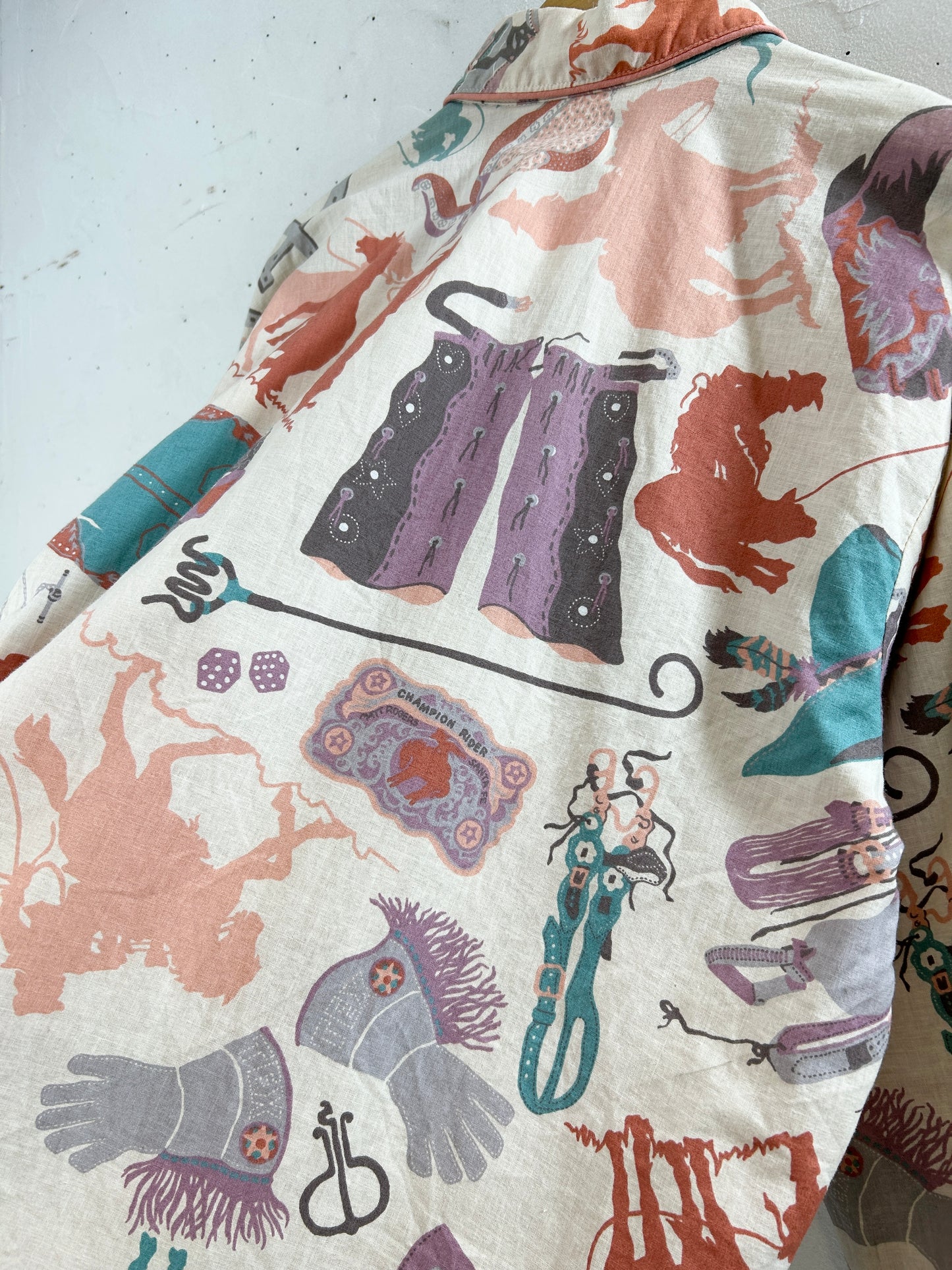 Vintage Western Shirt [I30122]
