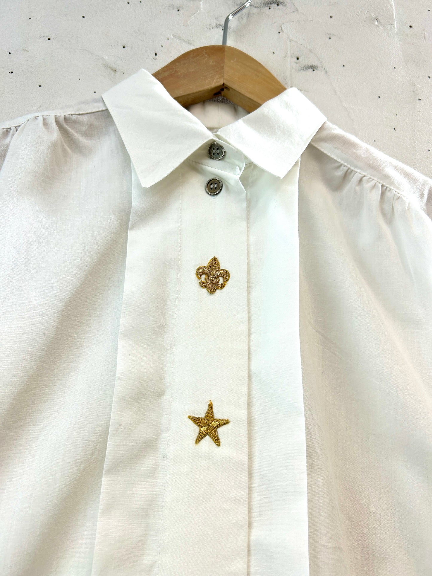 Vintage White Shirt  [L31021]