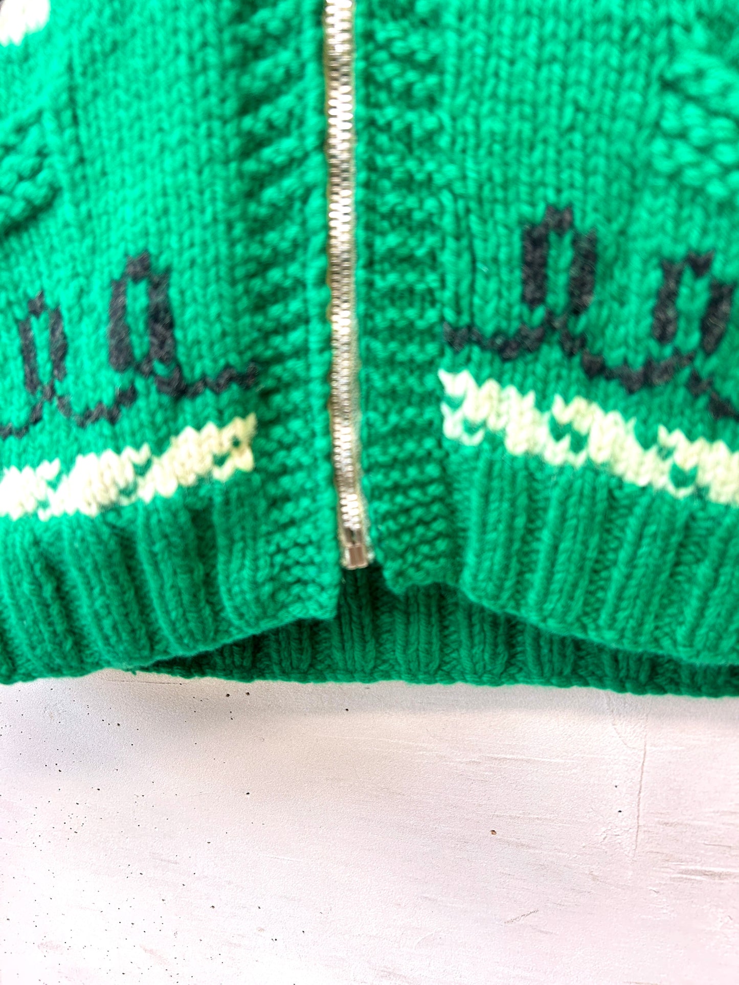 Vintage Cowichan Knit Cardigan [K30930]