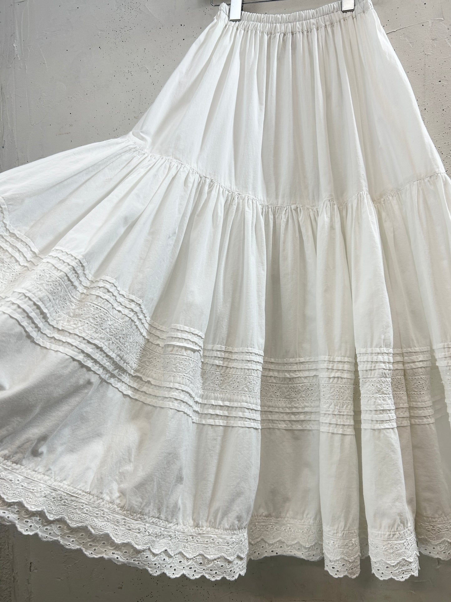 Vintage Tiered Skirt 〜STYLED IN ITALY〜 [G33288]