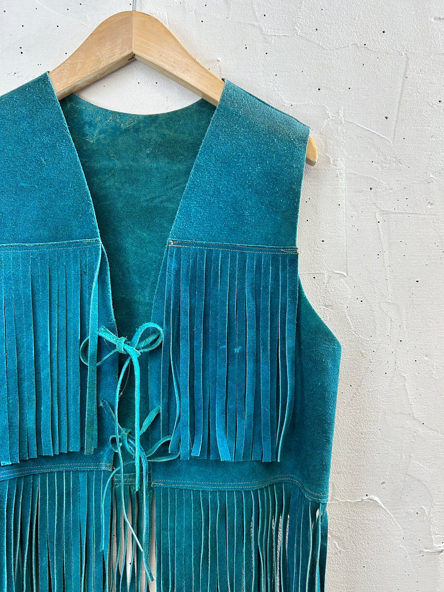 Vintage Leather Vest [H30920]