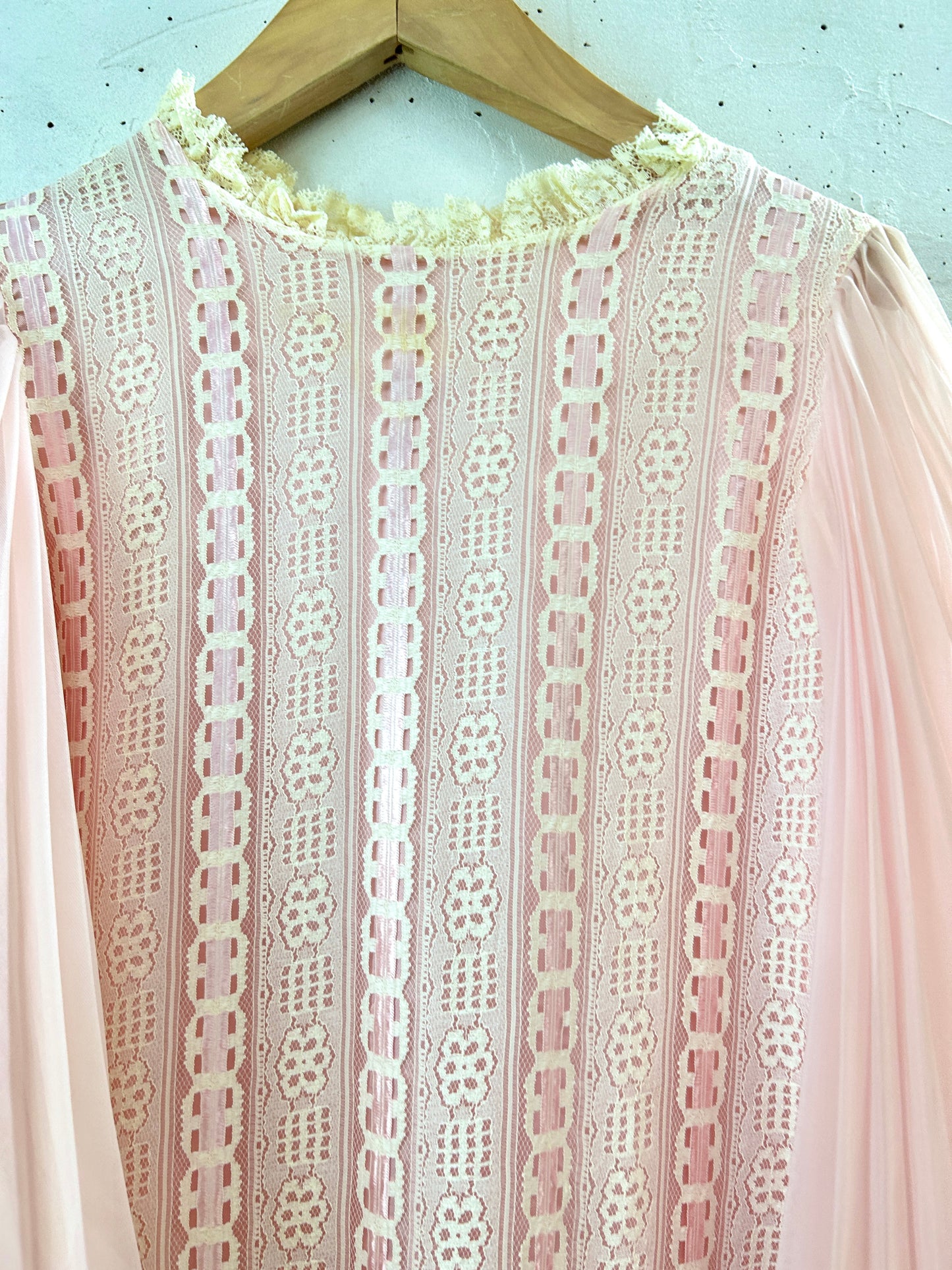 60s Vintage Lace Top [H33368]
