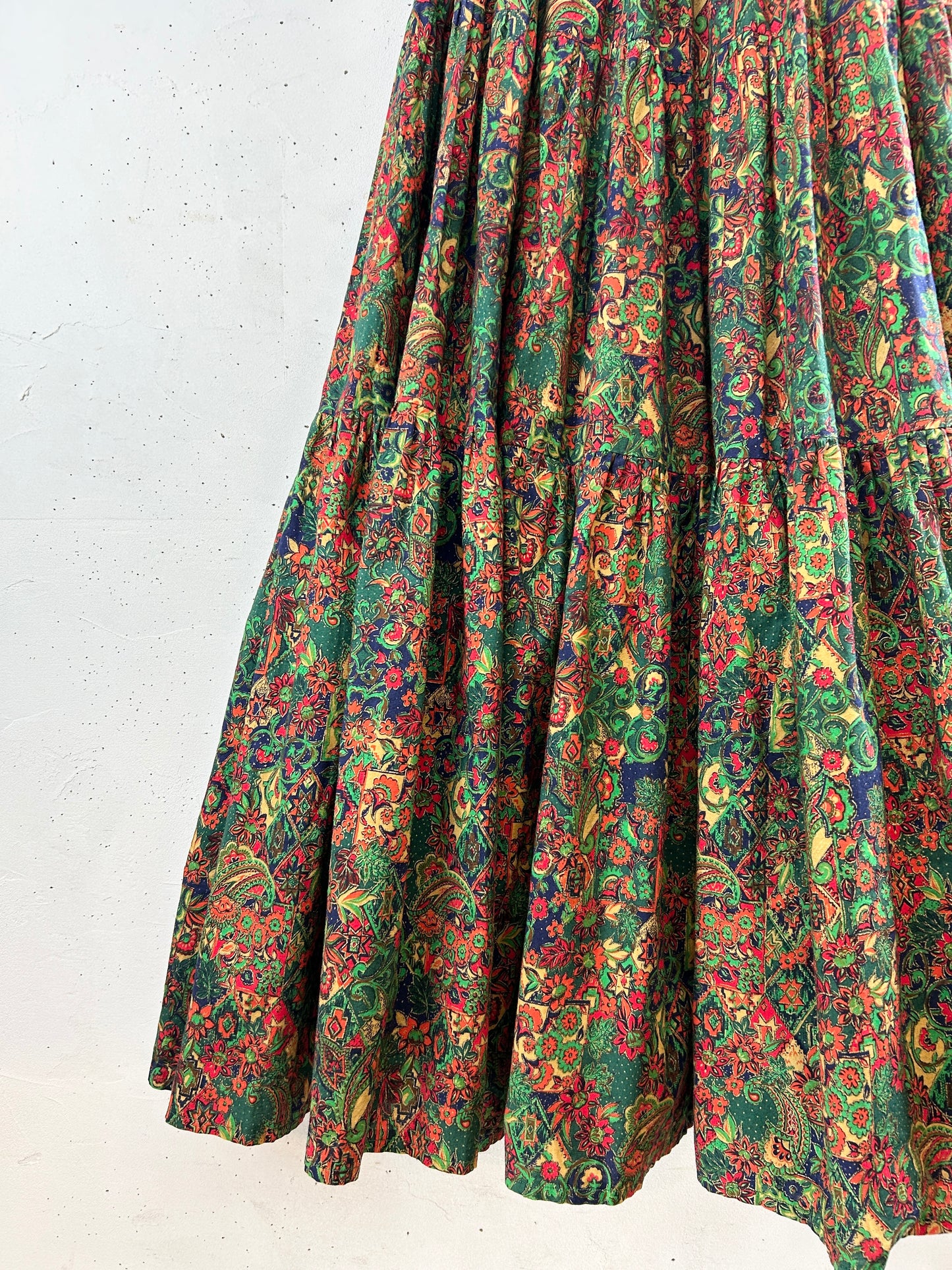 Vintage Tiered Skirt [H30856]