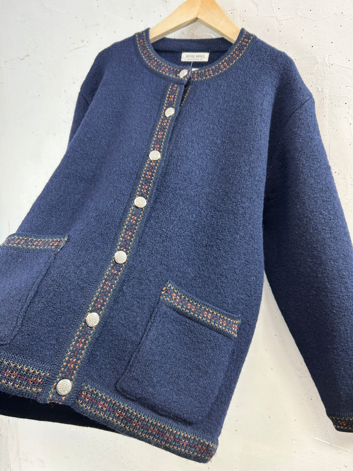 Vintage Knit Cardigan [J34107]