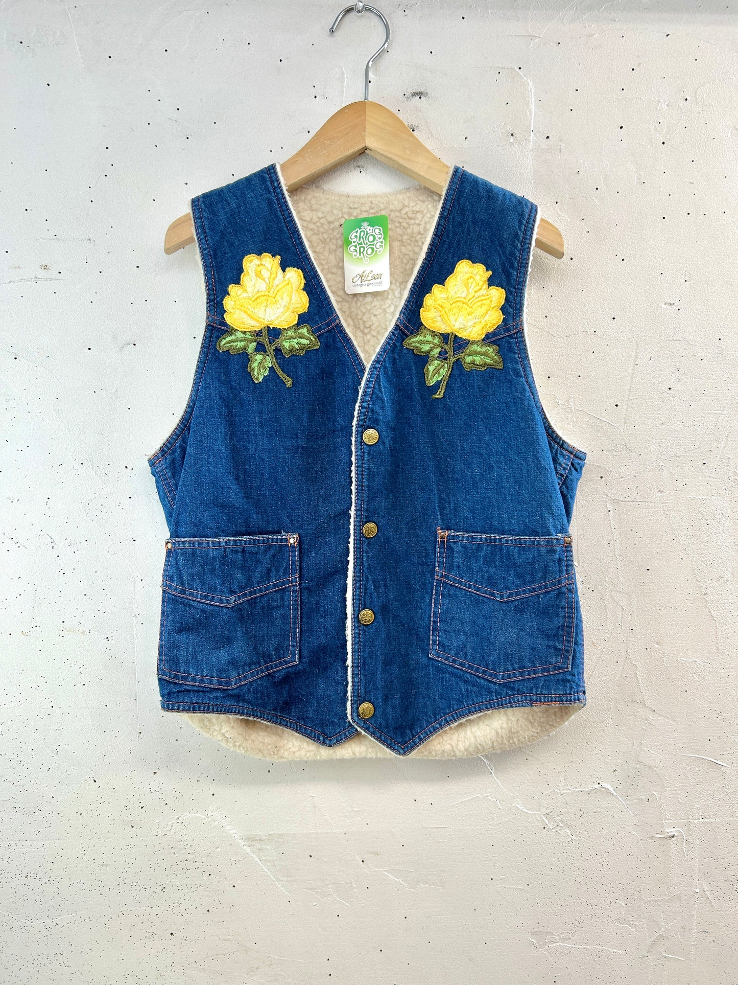 Vintage Boa Vest [D32063]