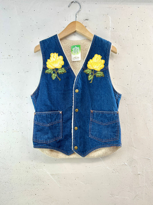 Vintage Boa Vest [D32063]