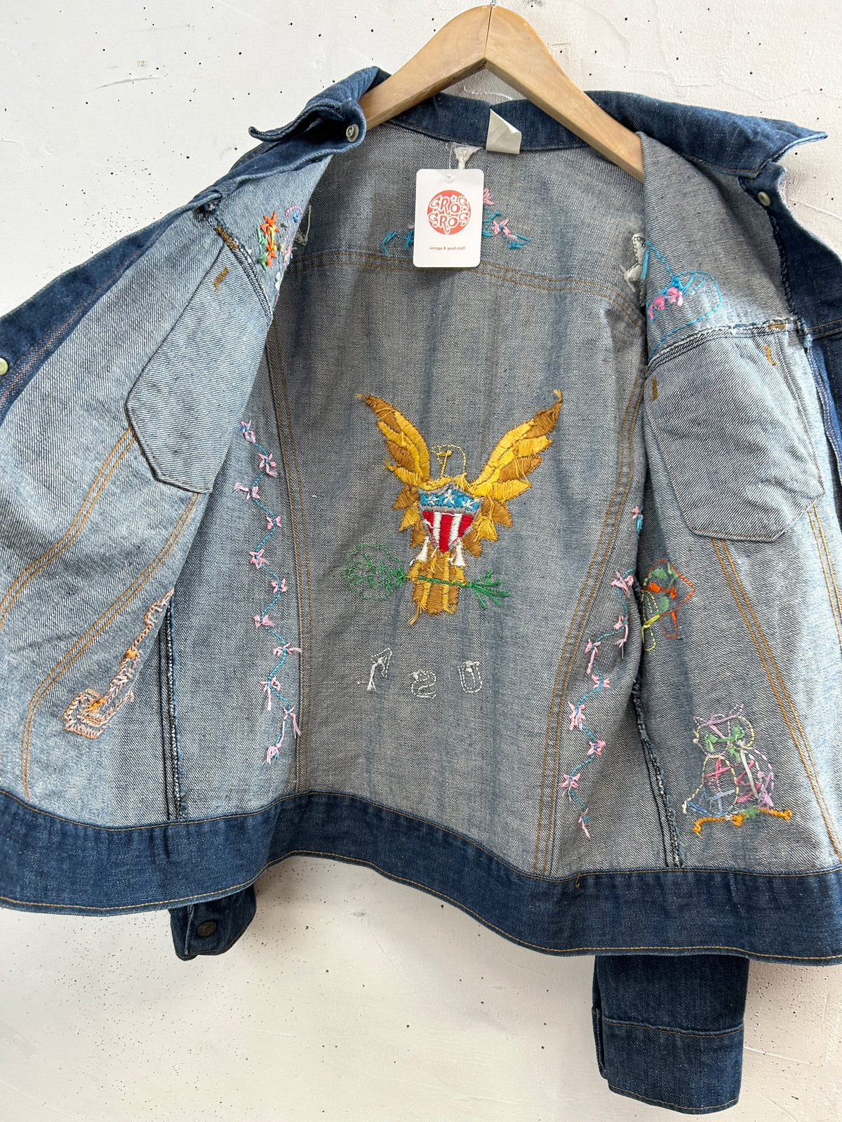 '70s Vintage Denim Jacket [I34032]