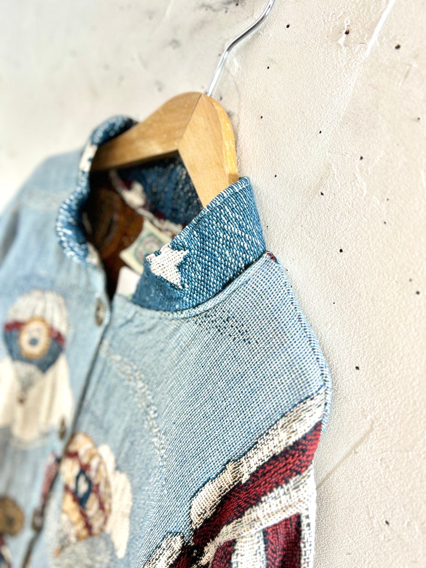 Vintage Rug Jacket 〜SUGAR STREET WEAVERS〜 MADE IN USA [L30978]