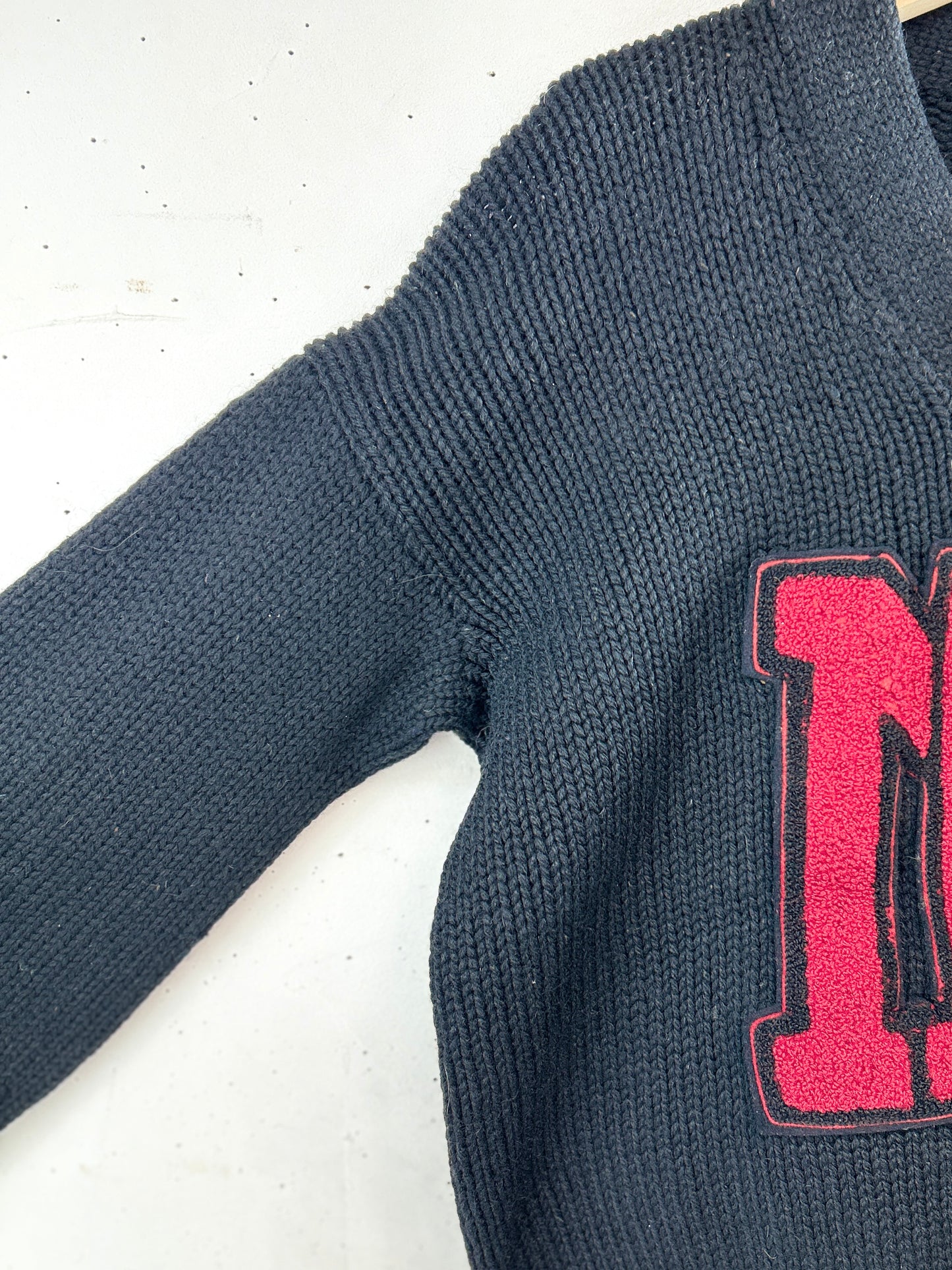 '50sVintage Lettered Knit Sweater[A31357]