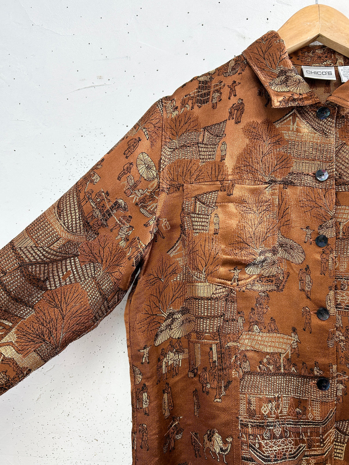 Vintage Shirt 〜Chico's〜 [I33869]