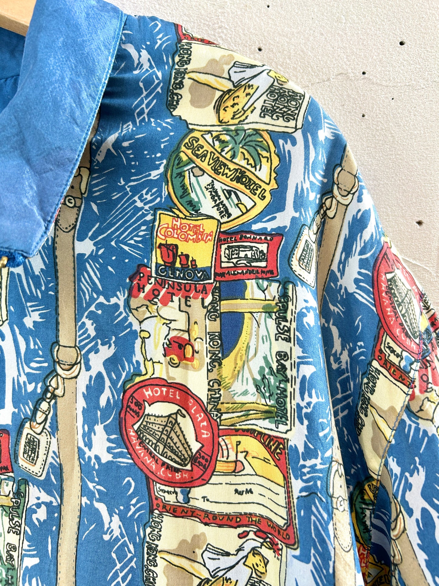 Vintage Silk Blouson [I30252］