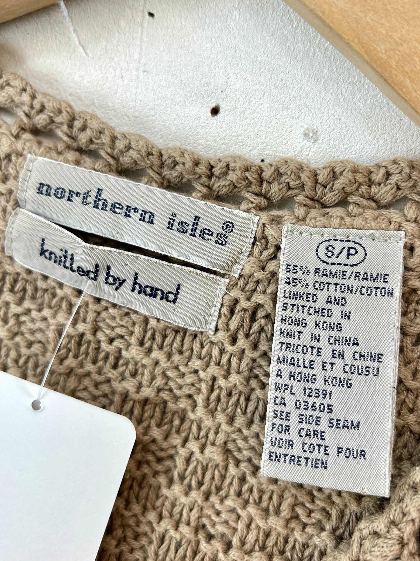 Vintage Knit Vest [I30179]