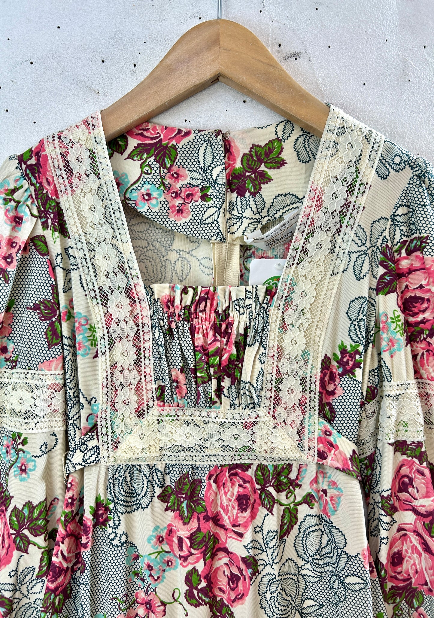 '70s Vintage Dress 〜JCPenney〜 [I30348]