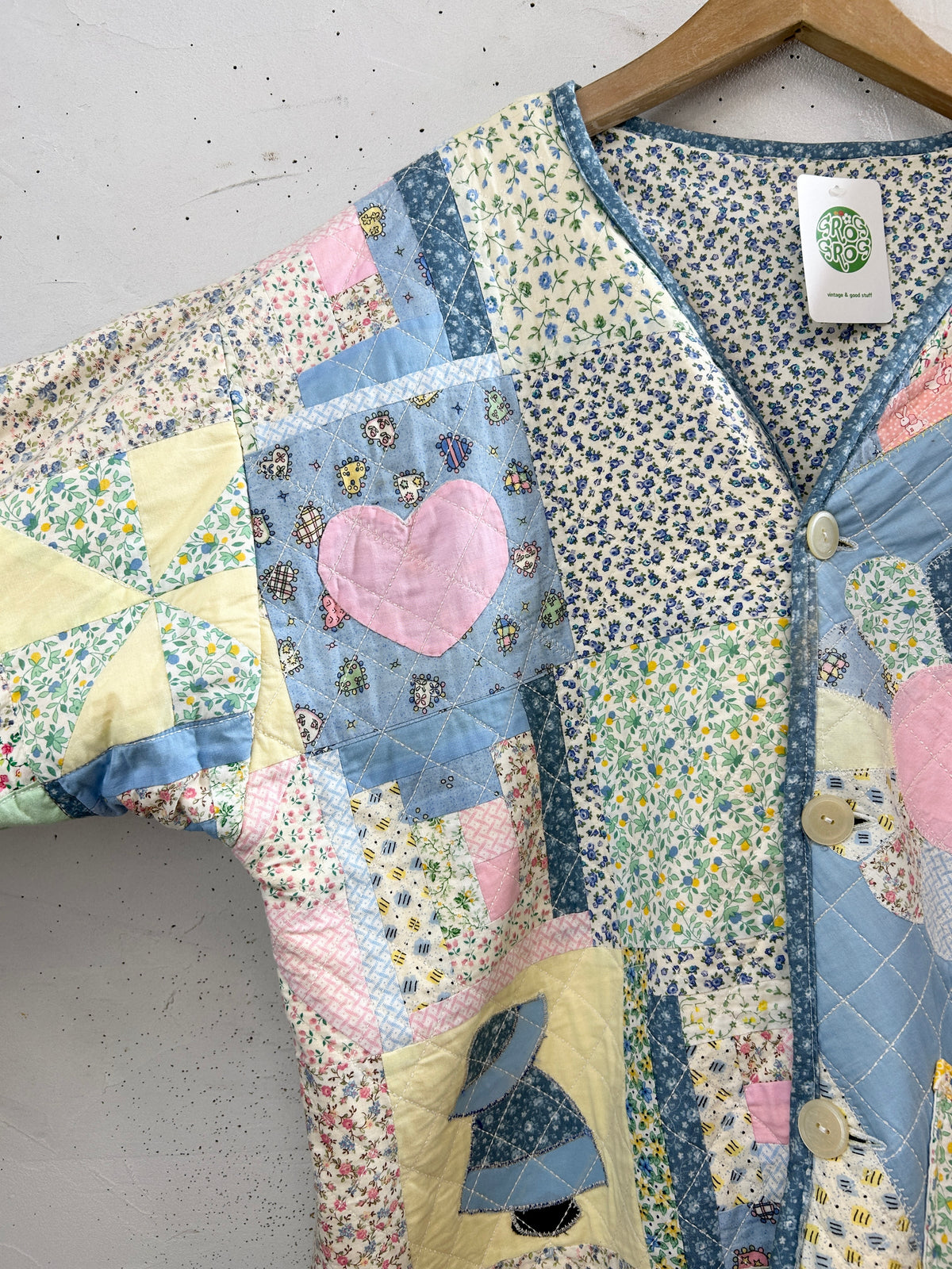 Vintage Quilt Jacket  [I33918]