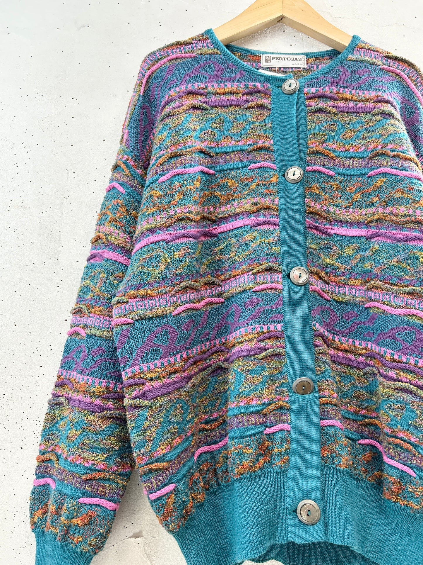 Vintage 3D Knit Sweater [B31479]