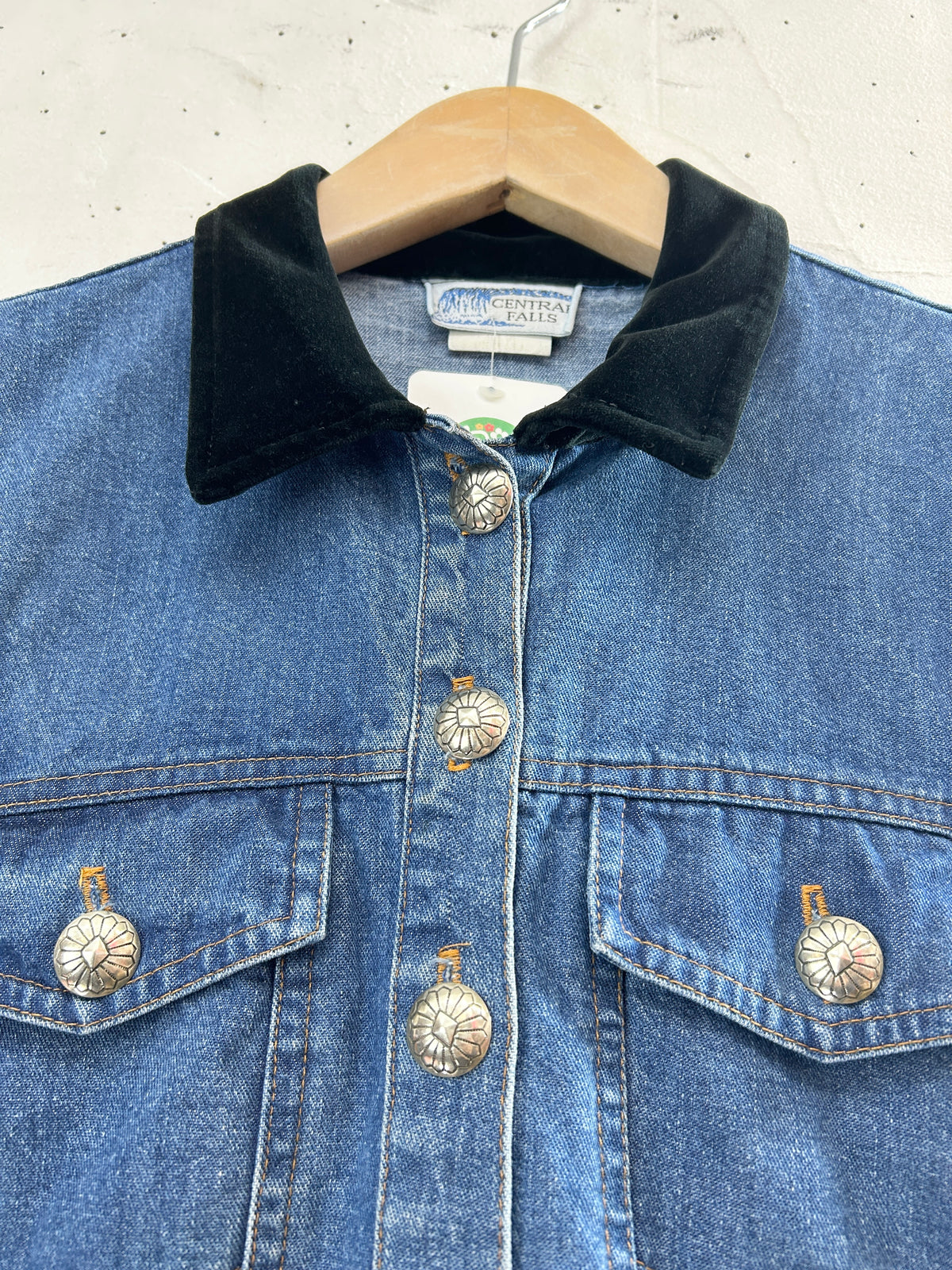 Vintage Denim Vest 〜MADE IN USA〜 [J34166]