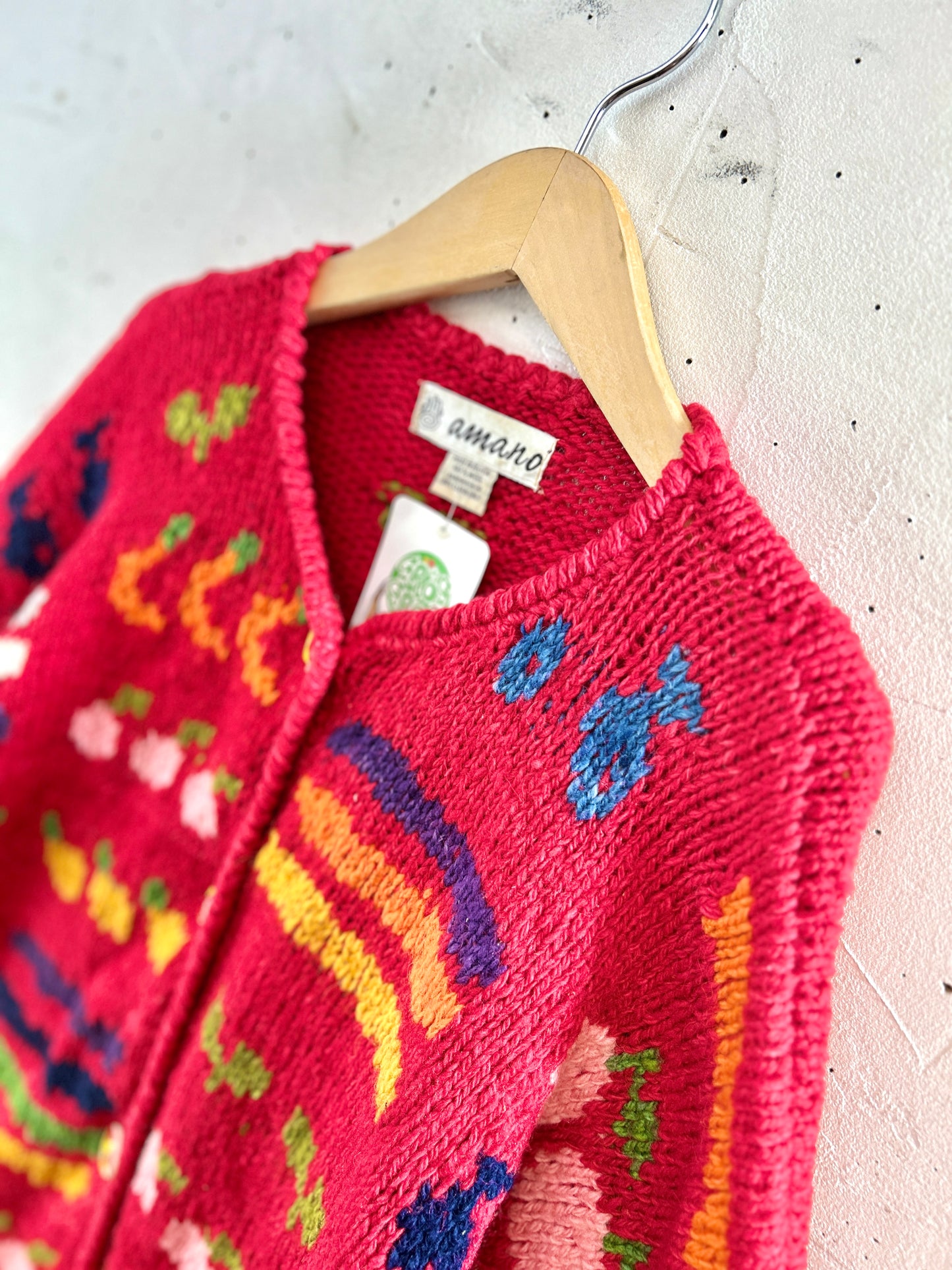 Vintage Knit Cardigan 〜amano〜 [K30910]