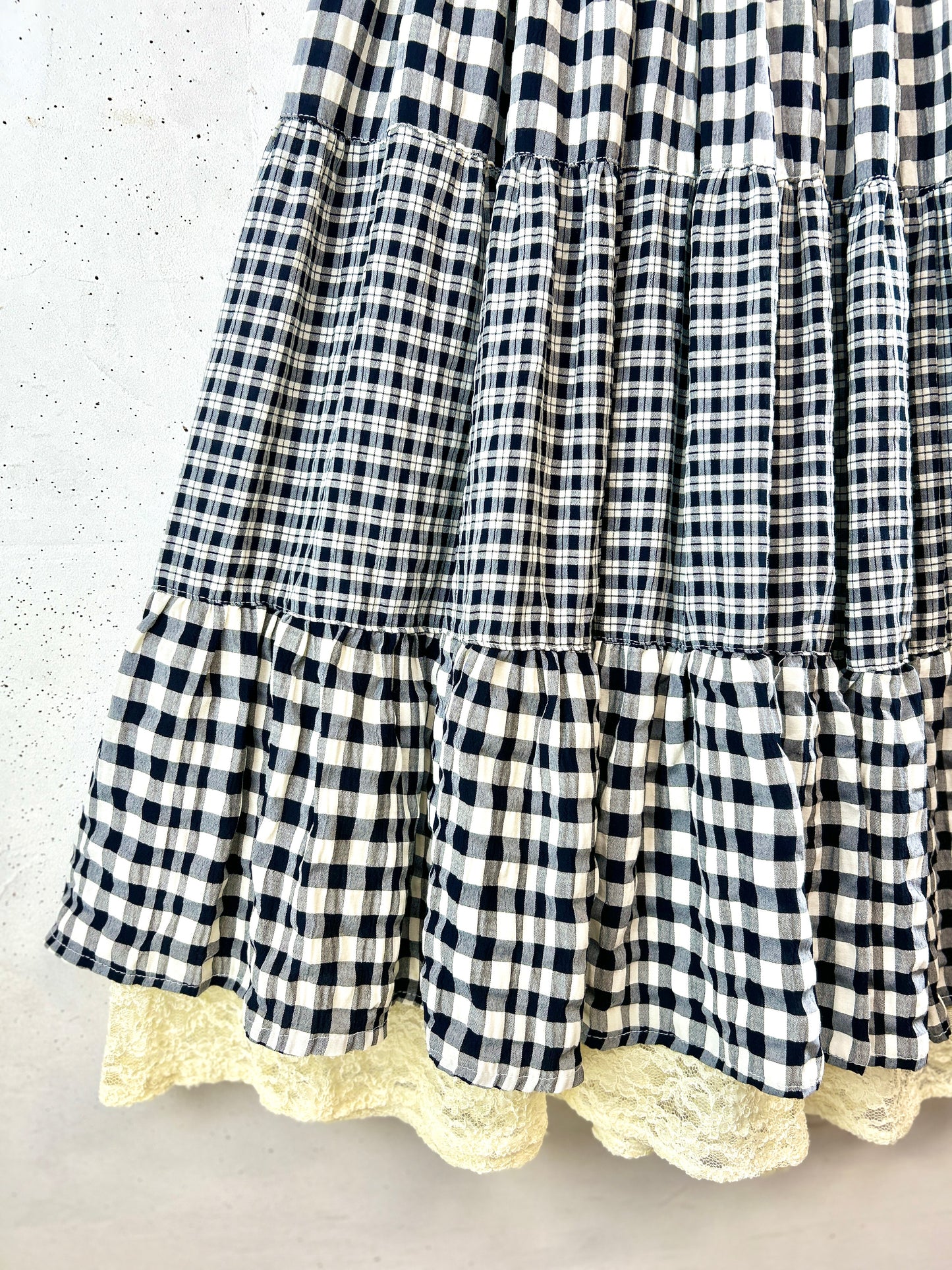 Vintage Tiered Skirt MADE IN FRANCE [K30715]