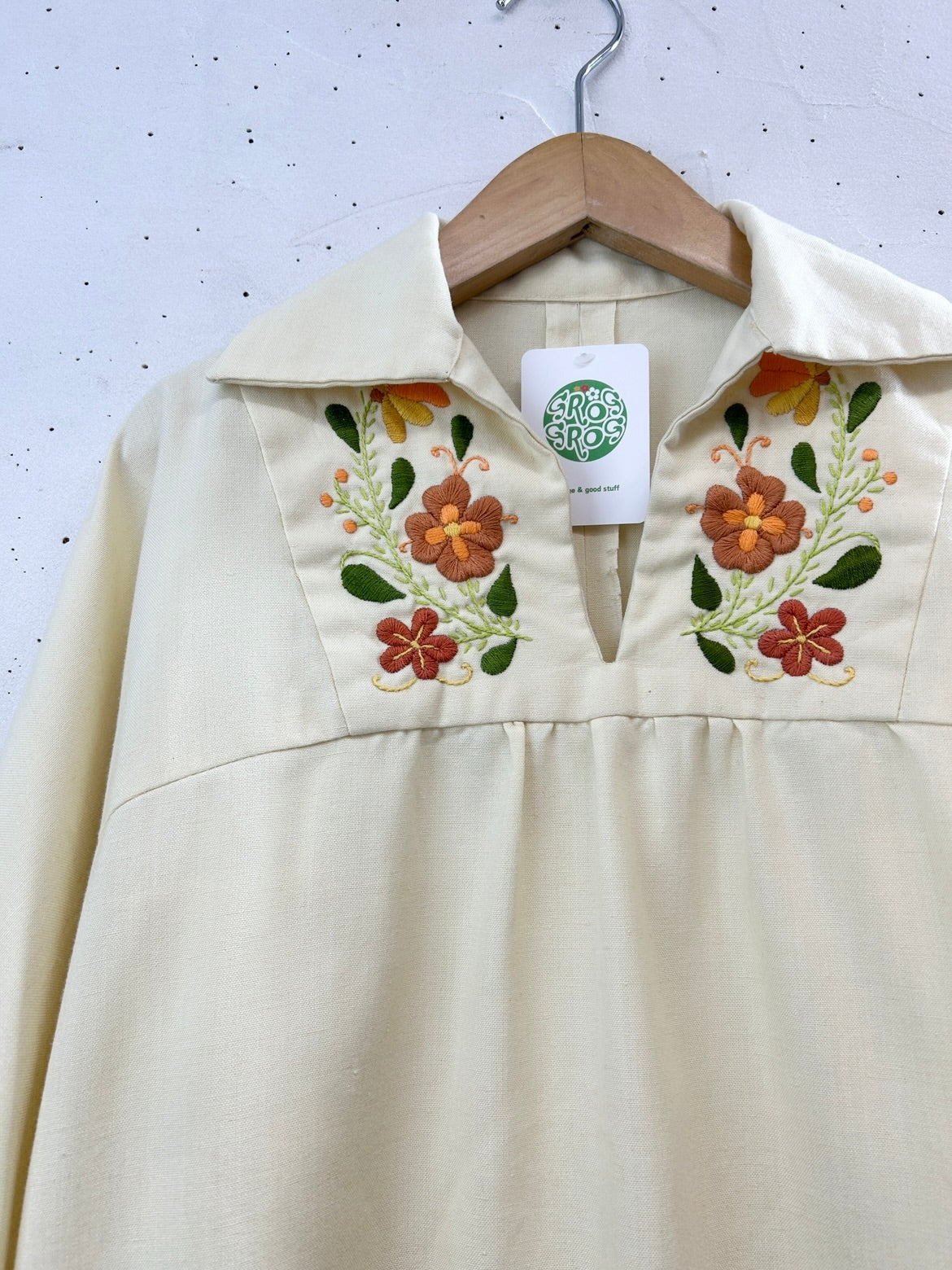 Vintage Embroidery Tunic [D32118]