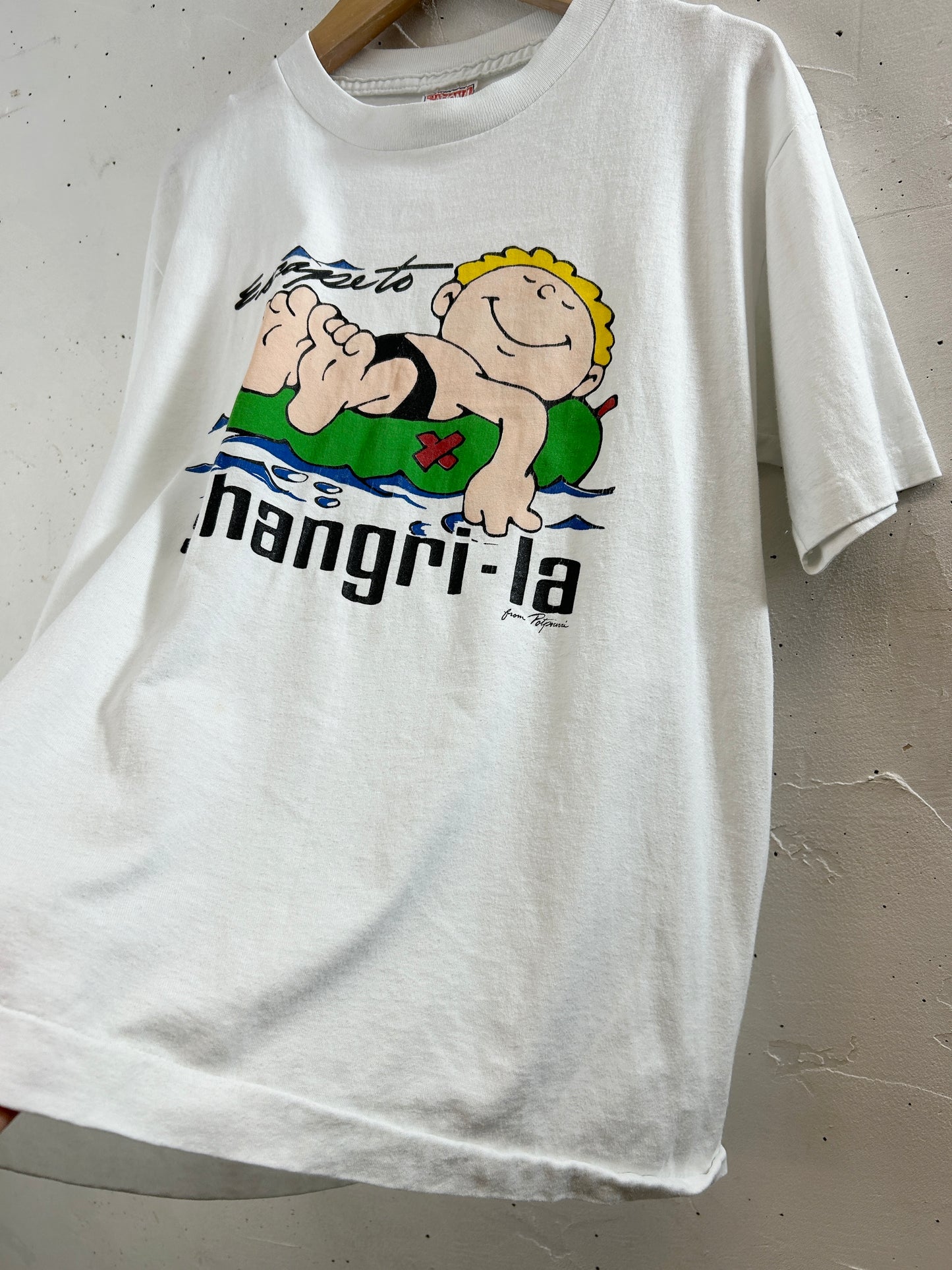 Vintage T SHIRT Shangri La  [H30794]