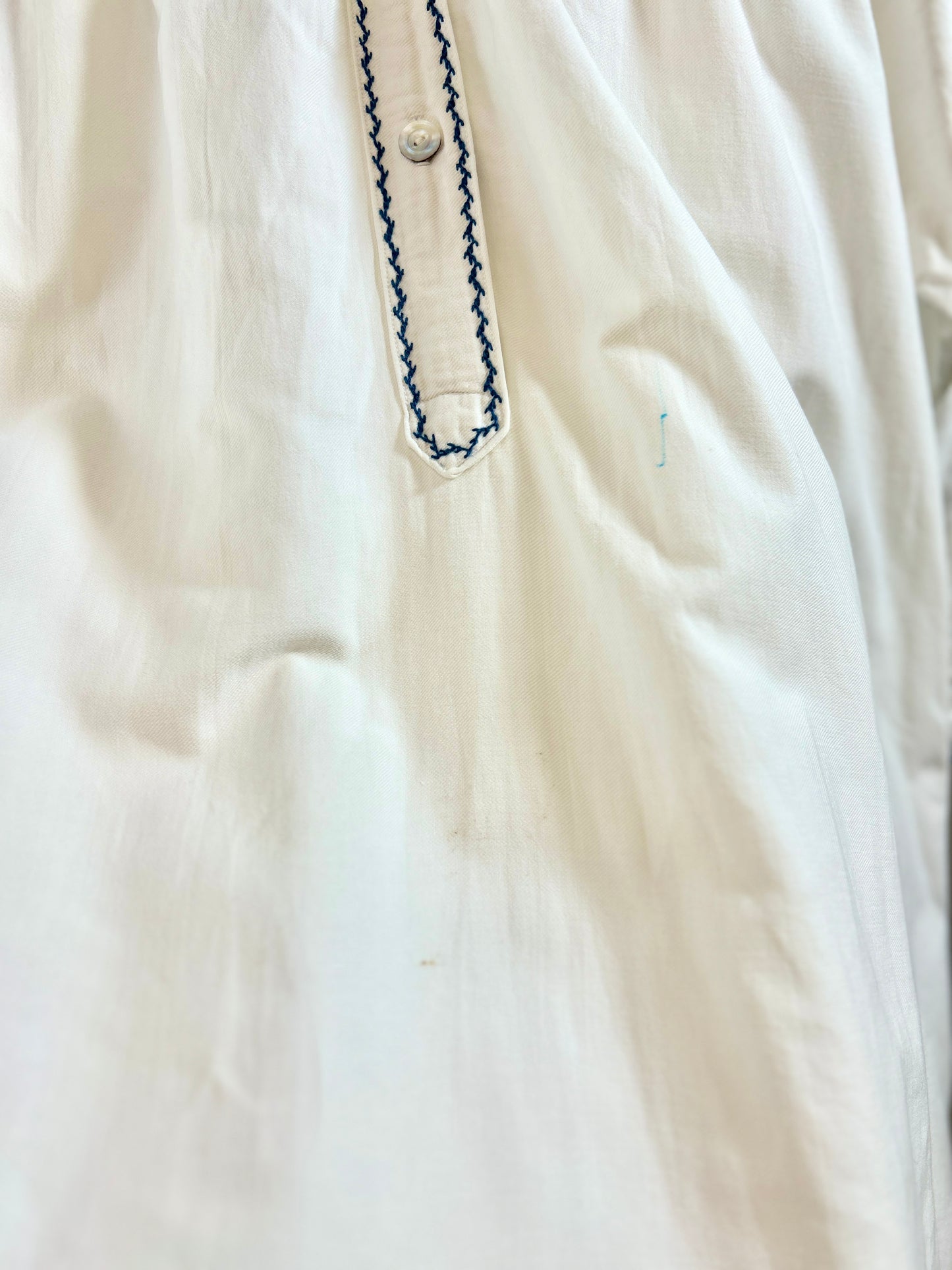 '50sVintage White Dress [H30930]