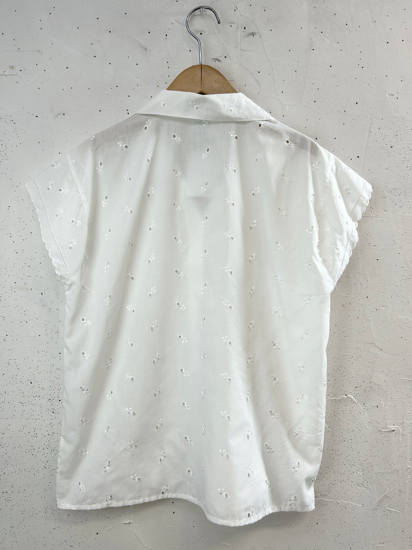 Vintage White Blouse [H33318]