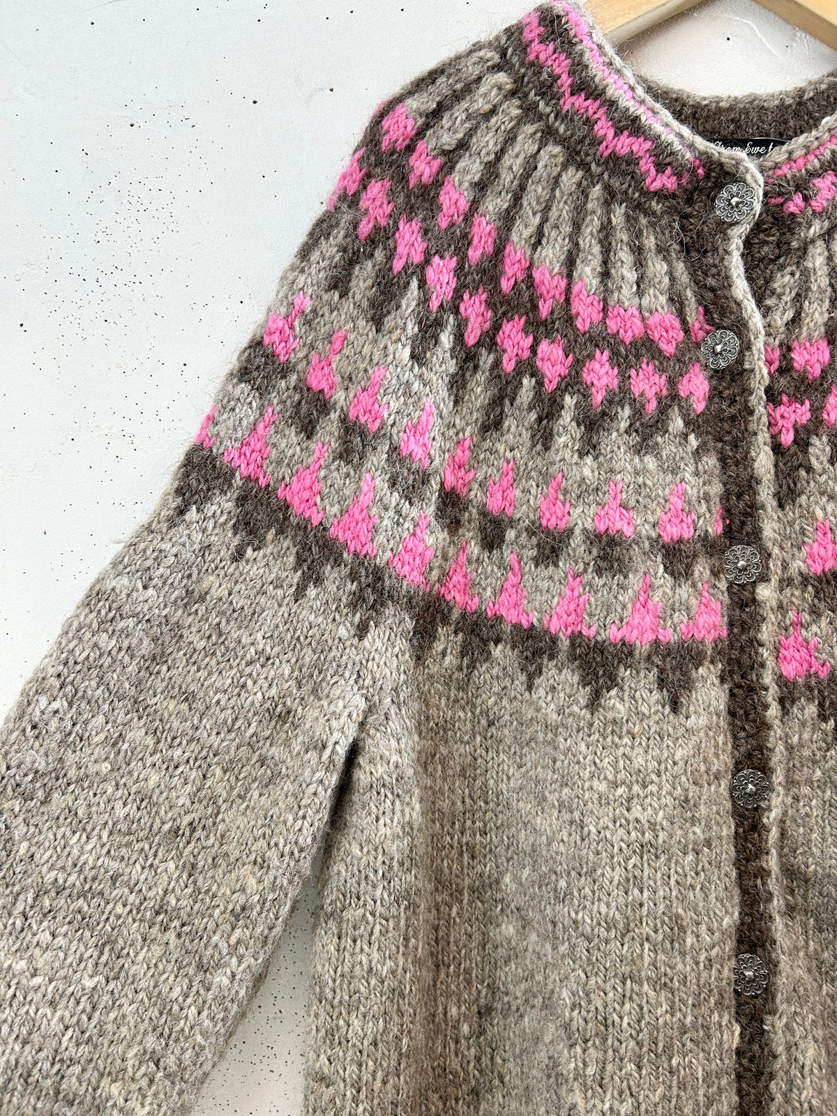 Vintage Knit Cardigan [J34327］