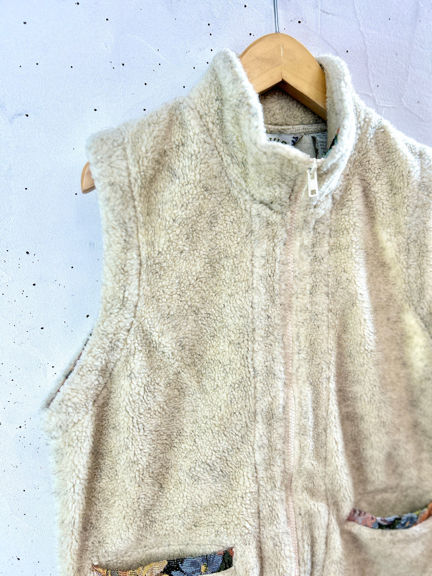 Vintage Boa Vest 〜ORVIS〜 [K30832]