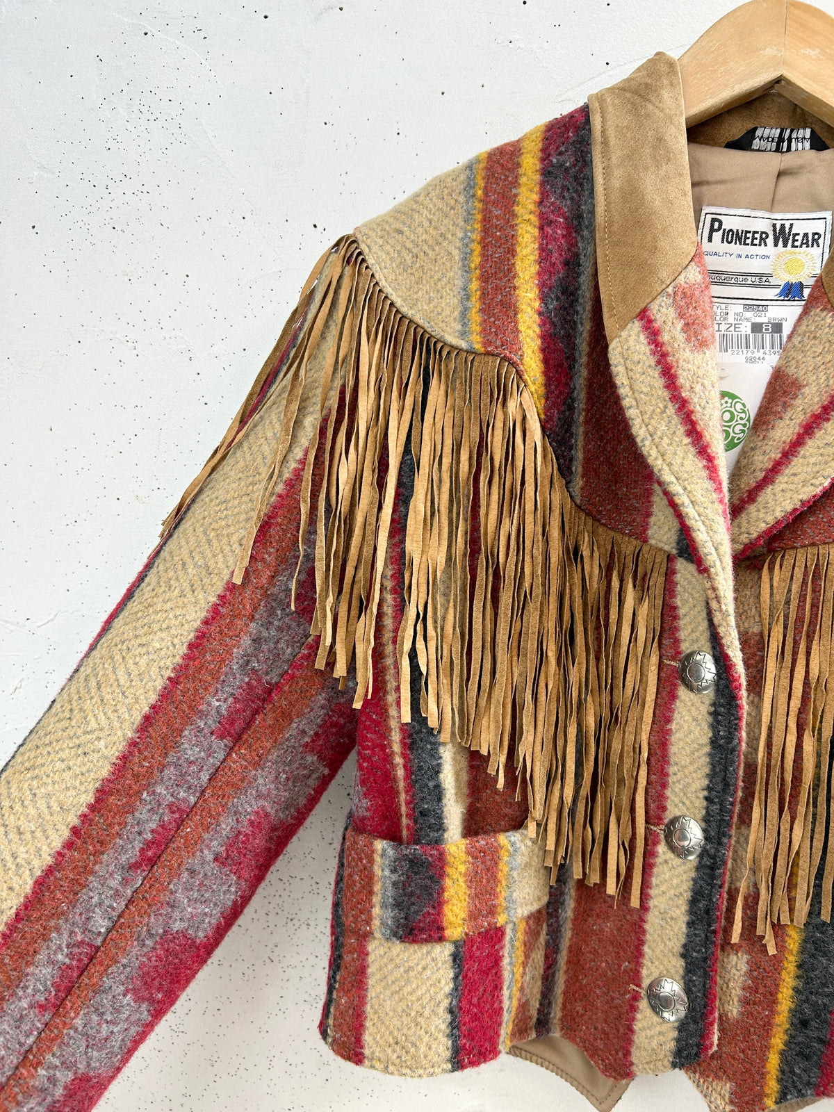 Vintage Fringe Jacket 〜Pioneer Wear〜 [I33941]