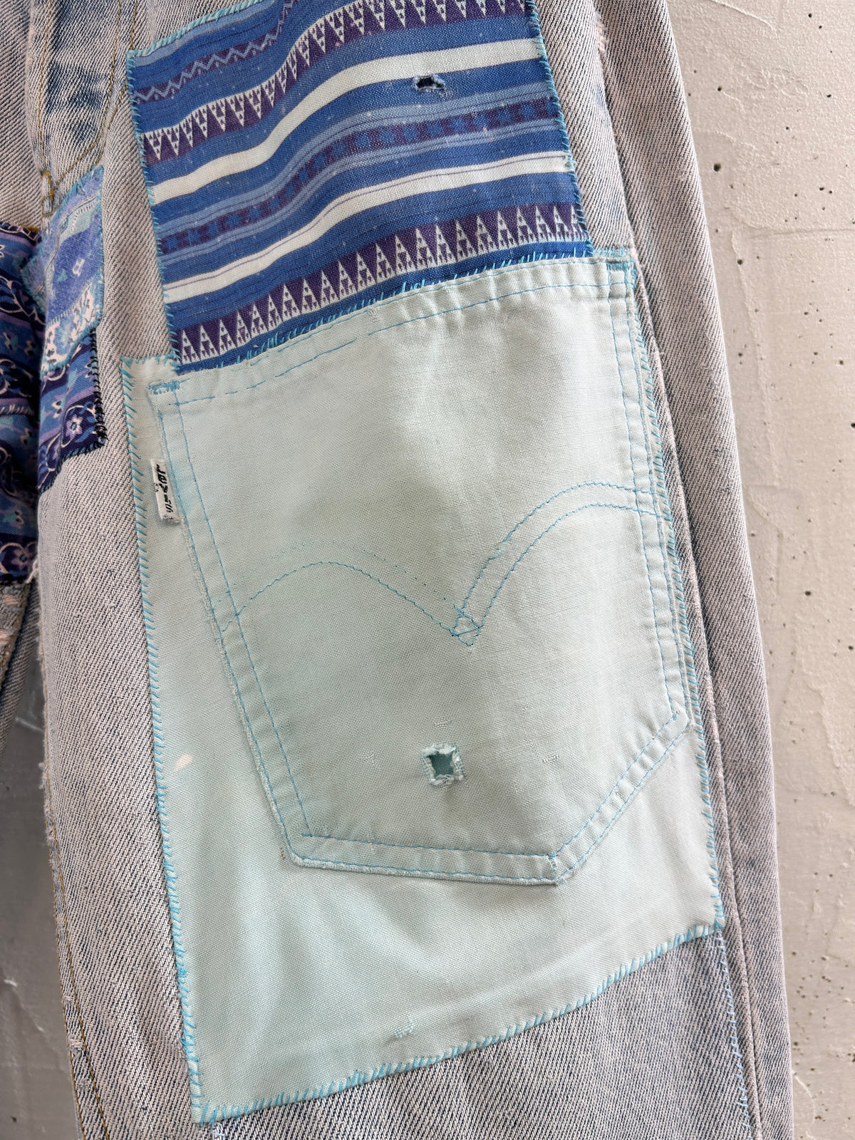 Vintage Denim Pants Custom 〜'90s USA Levi's〜 [I33935]