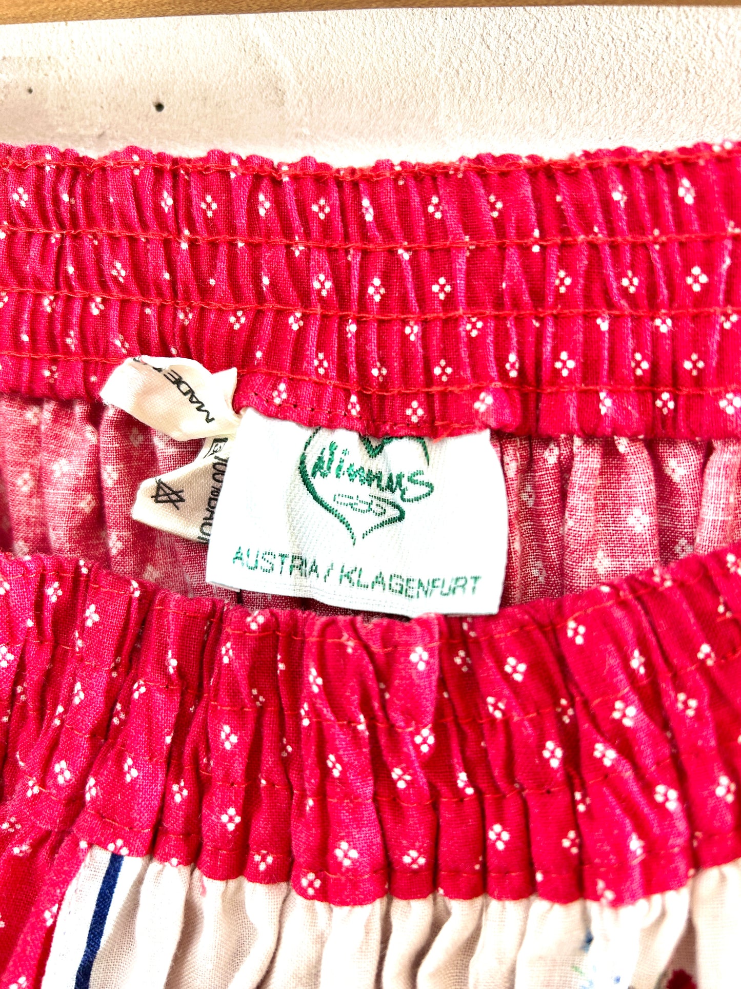Vintage country patch Skirt [F30963]