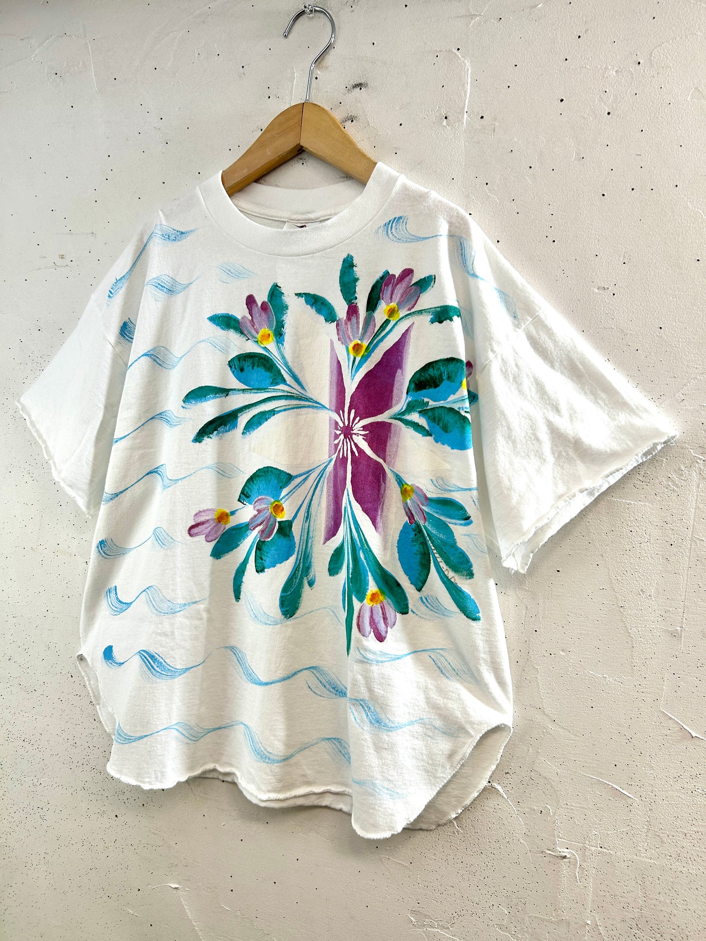 Vintage Hand Painted T-Shirt 〜 JERZEES 〜  [G32922]