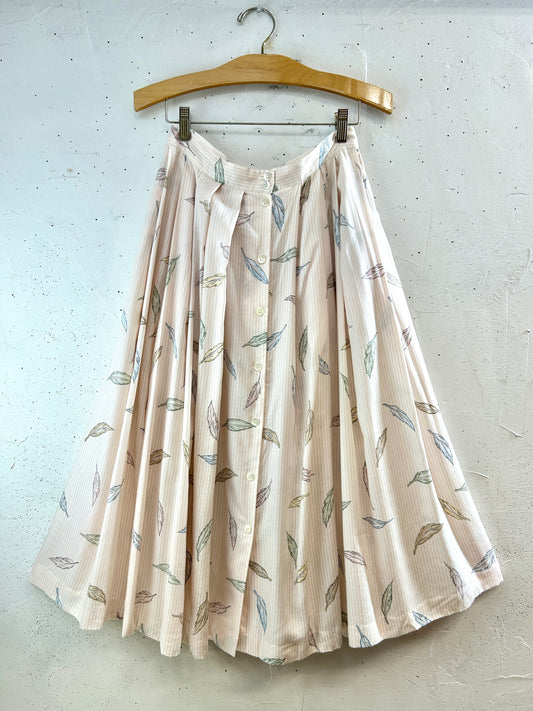 Vintage Rayon Skirt [F32554]